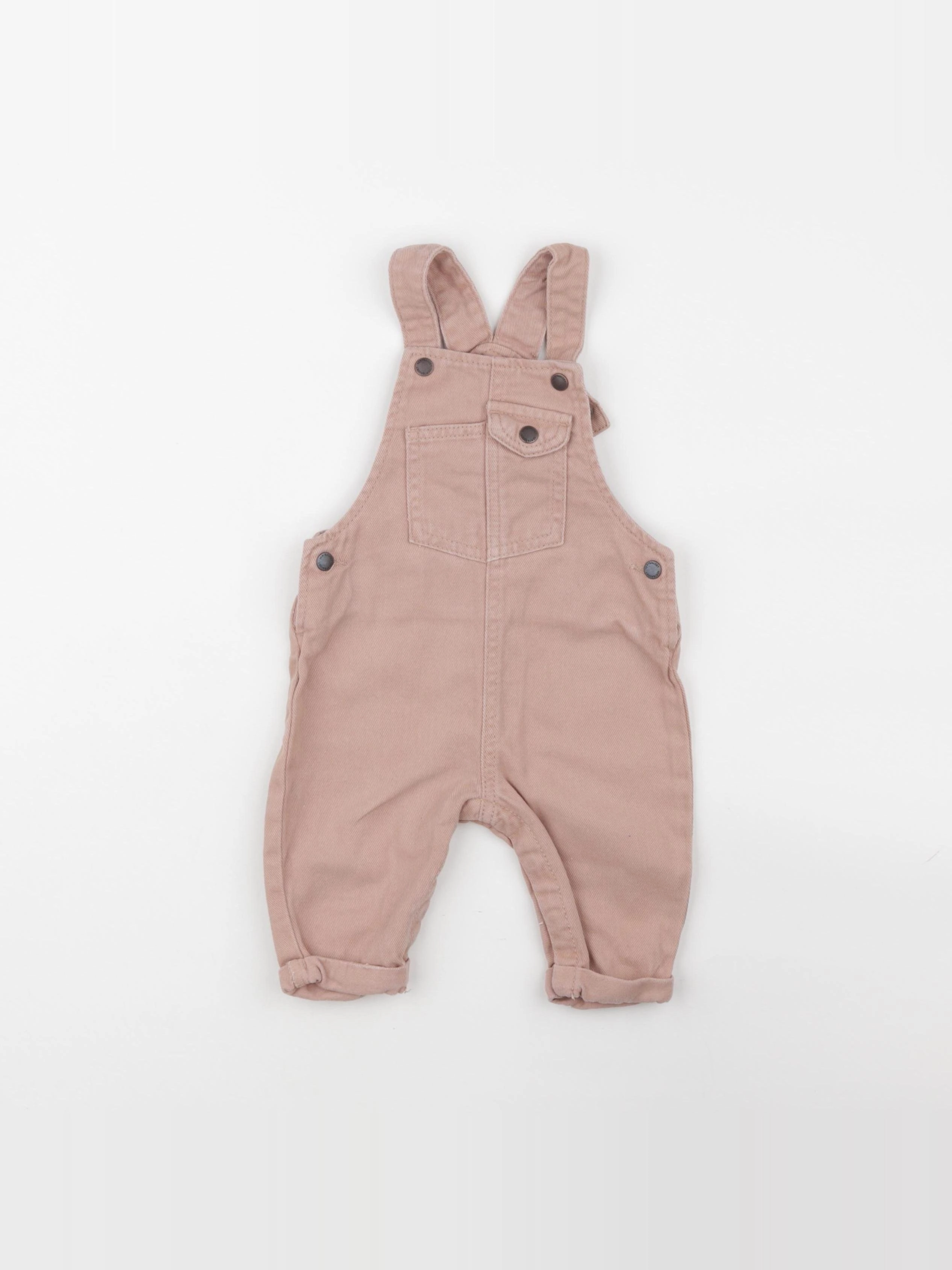 Vertbaudet - salopette rose - 6 mois