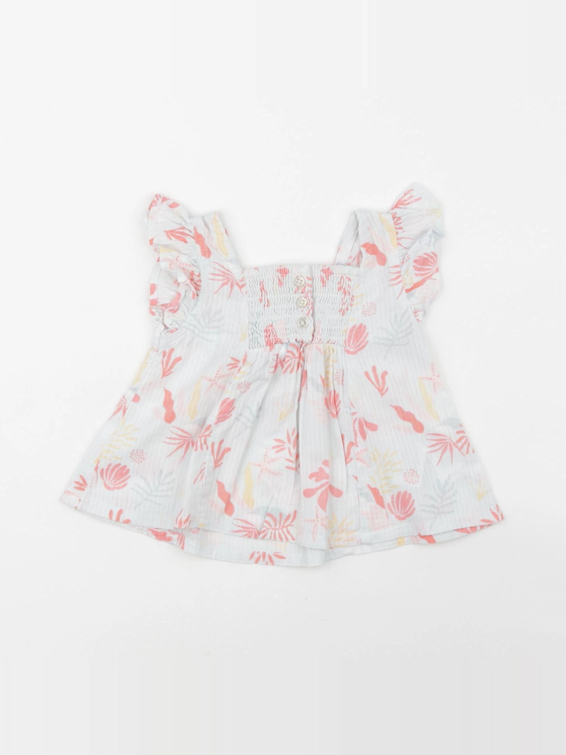 Tape à l'oeil - blouse bleu - 6 mois