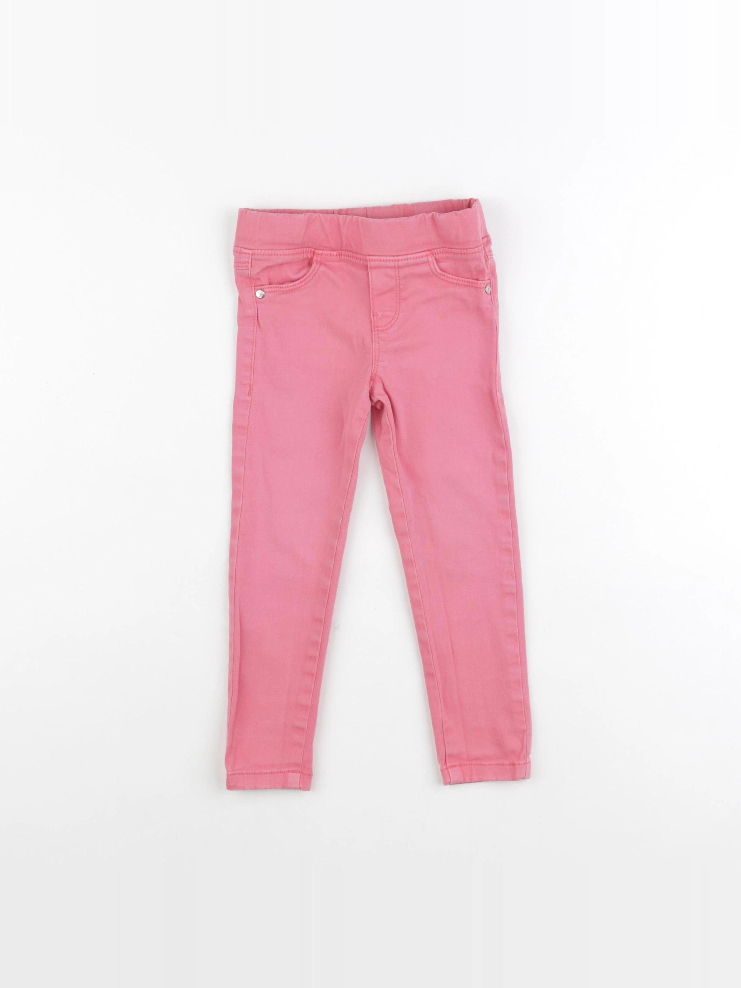 Okaidi - jegging rose - 2 ans