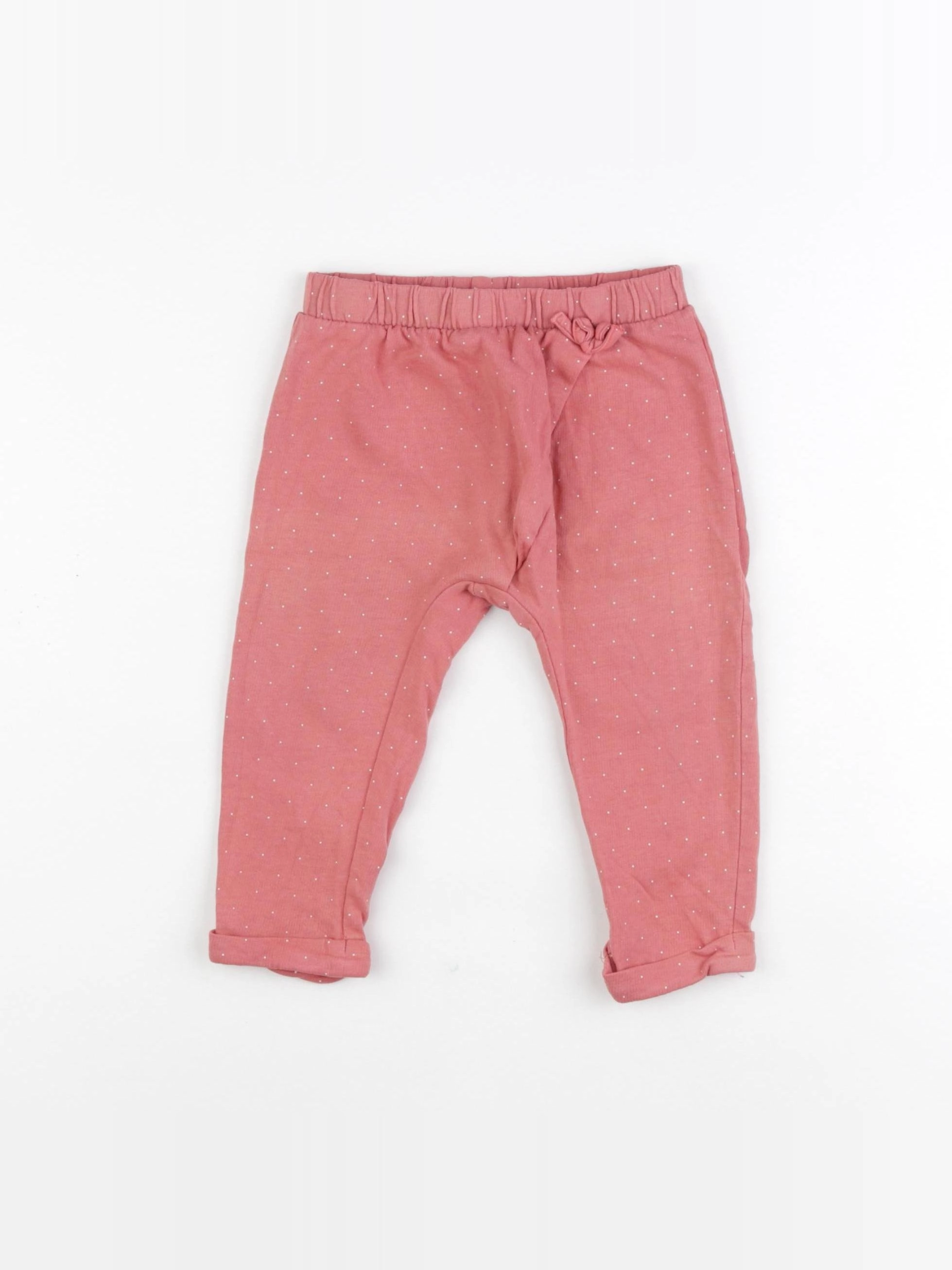 Vertbaudet - pantalon rouge - 18 mois