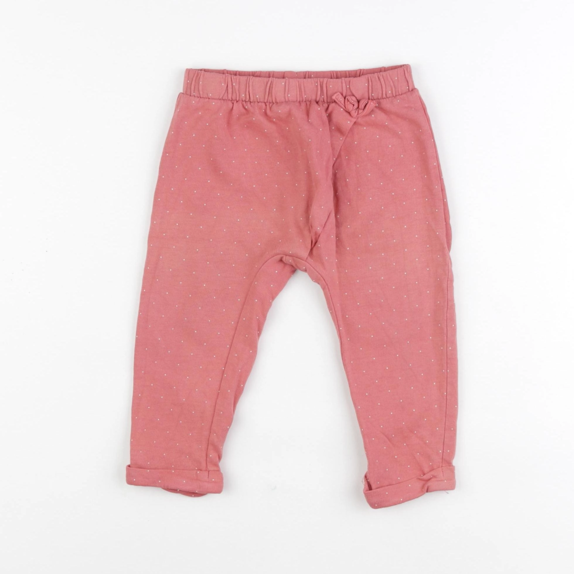 Vertbaudet - pantalon rouge - 18 mois