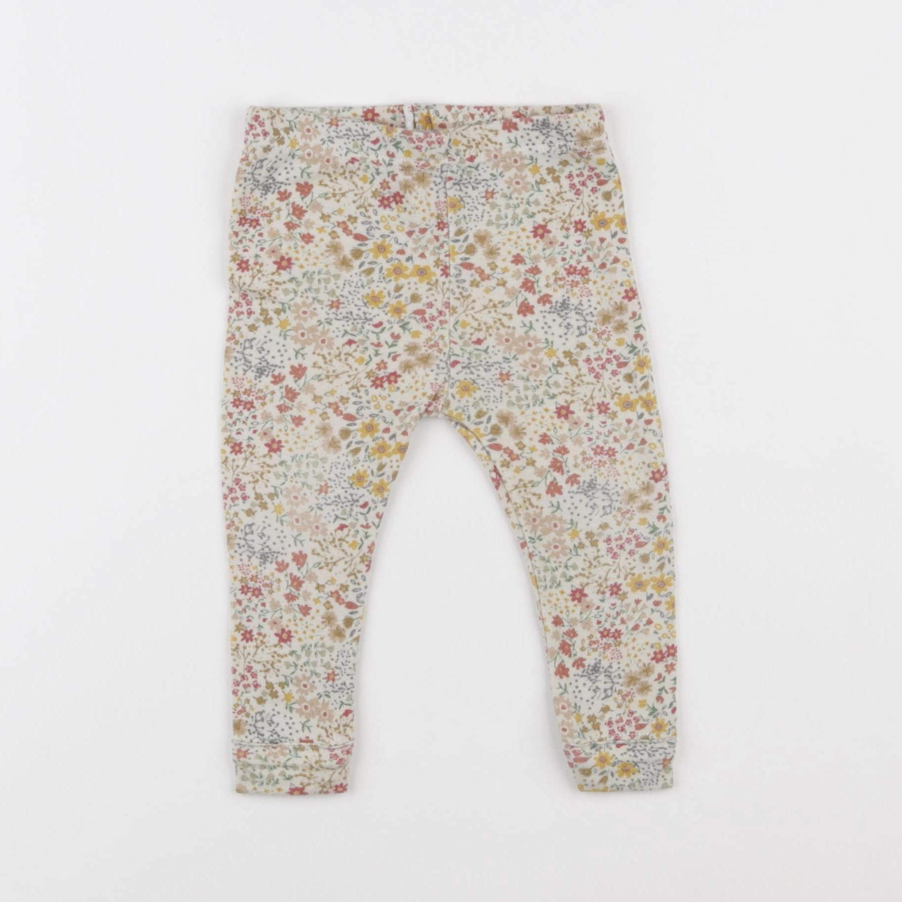 Petit Bateau - legging jaune - 12 mois