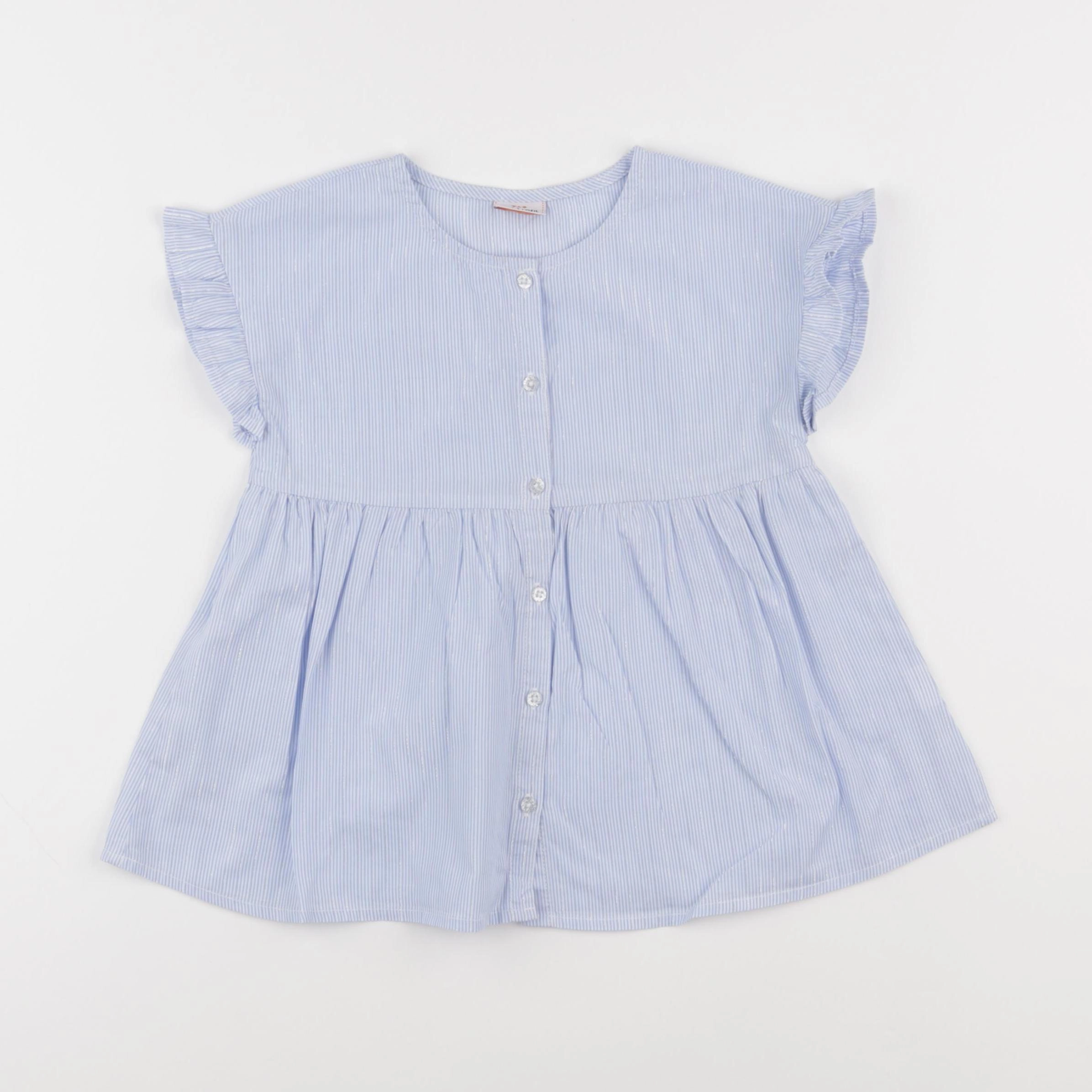 Tape à l'oeil - blouse bleu - 6 ans
