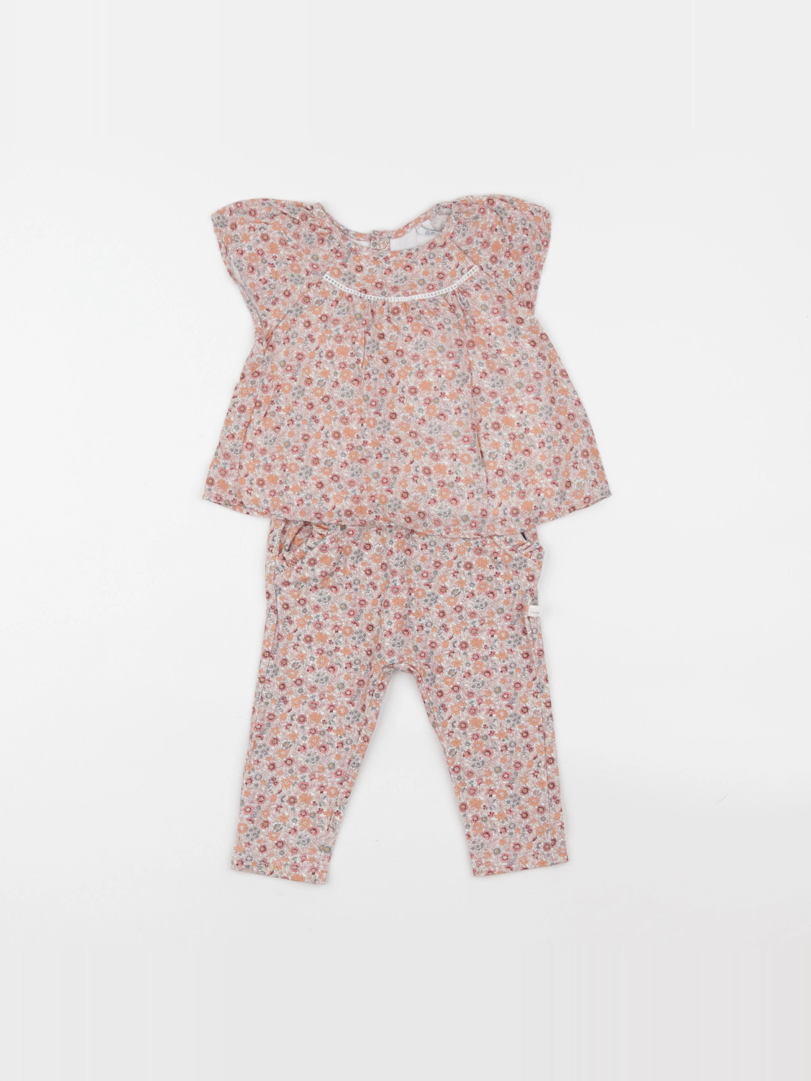 IKKS - ensemble multicolore - 12 mois