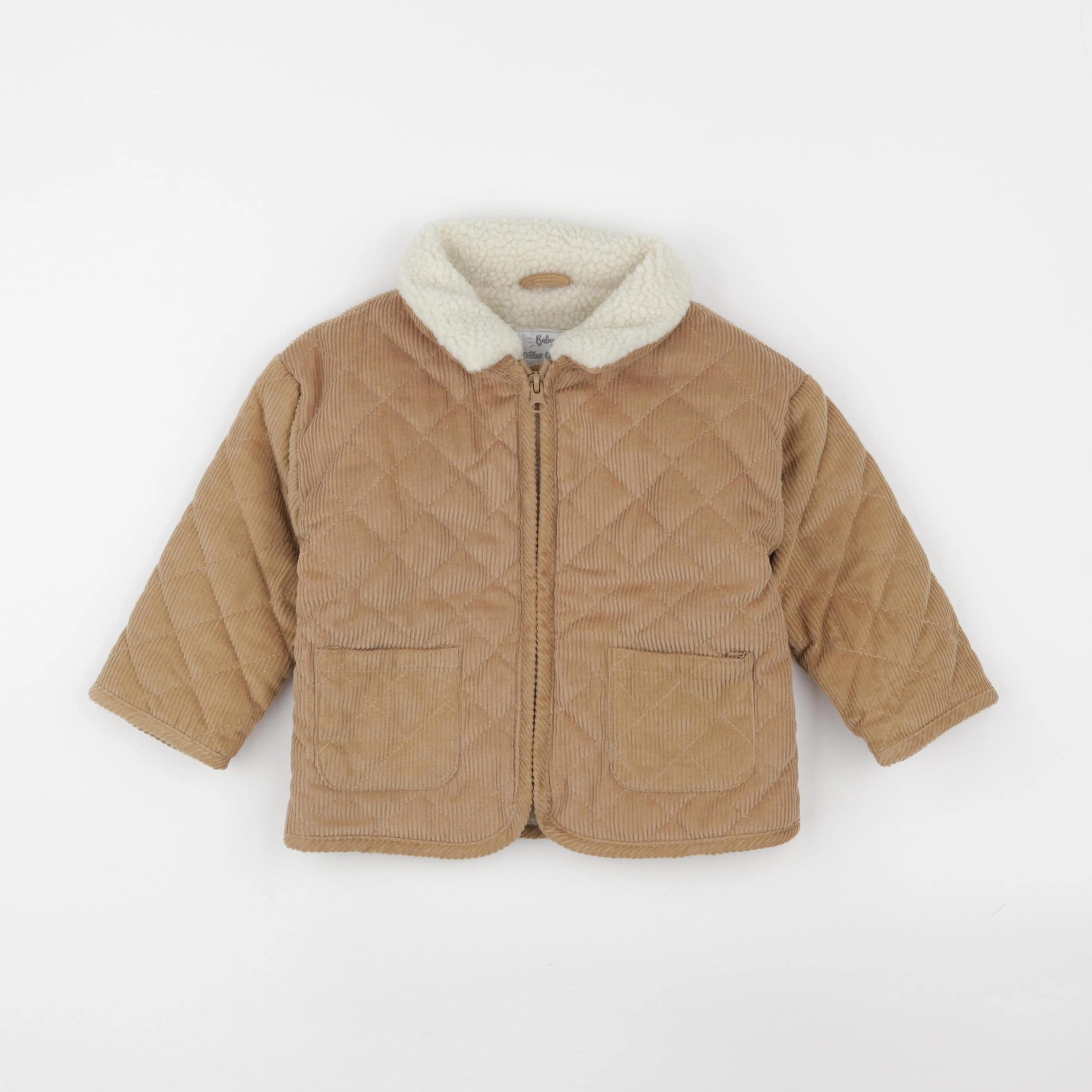 Vertbaudet - veste marron - 2 ans