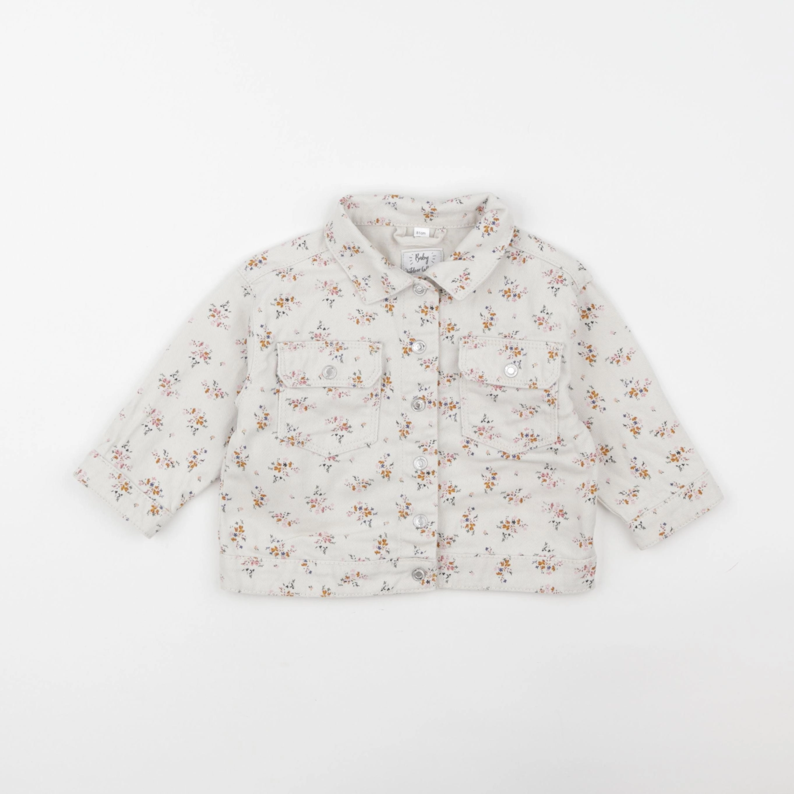 Vertbaudet - veste beige - 18 mois
