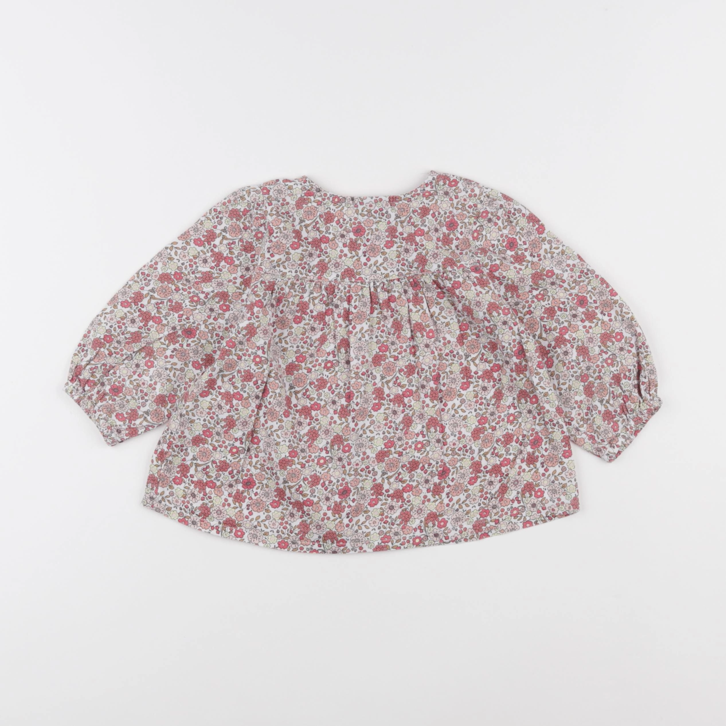 Tape à l'oeil - blouse rose - 12 mois