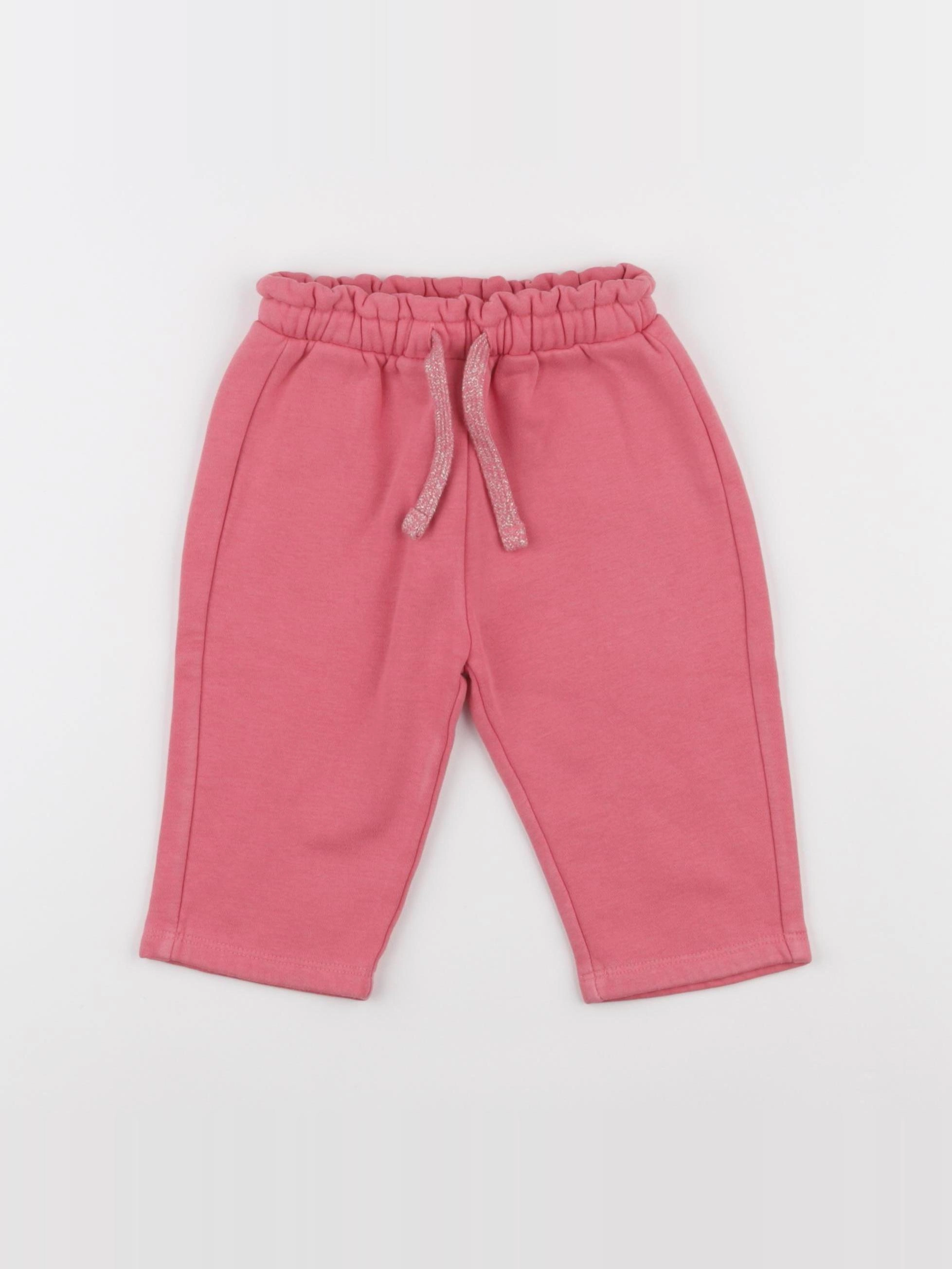 Tape à l'oeil - pantalon rose - 9 mois