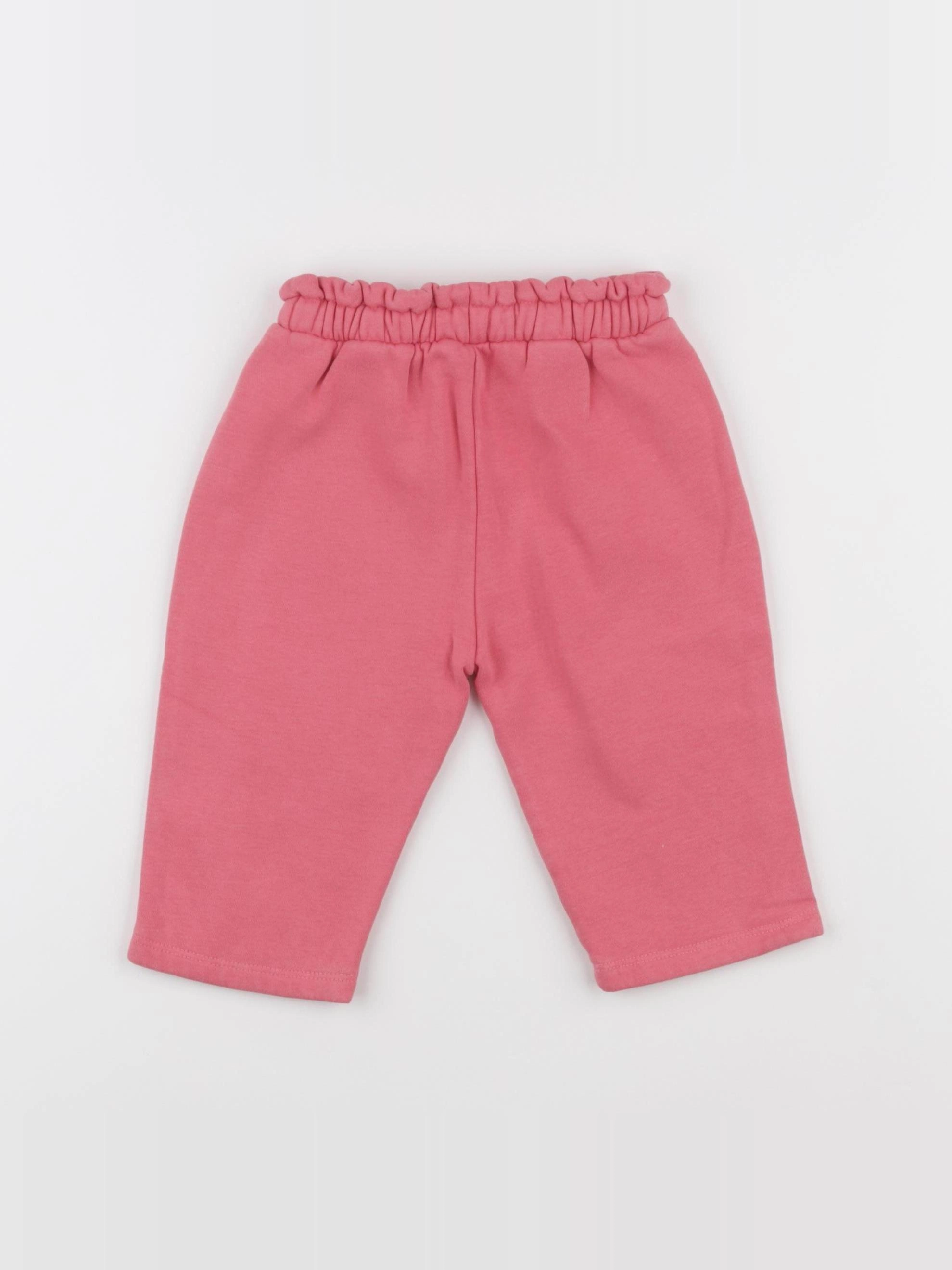 Tape à l'oeil - pantalon rose - 9 mois