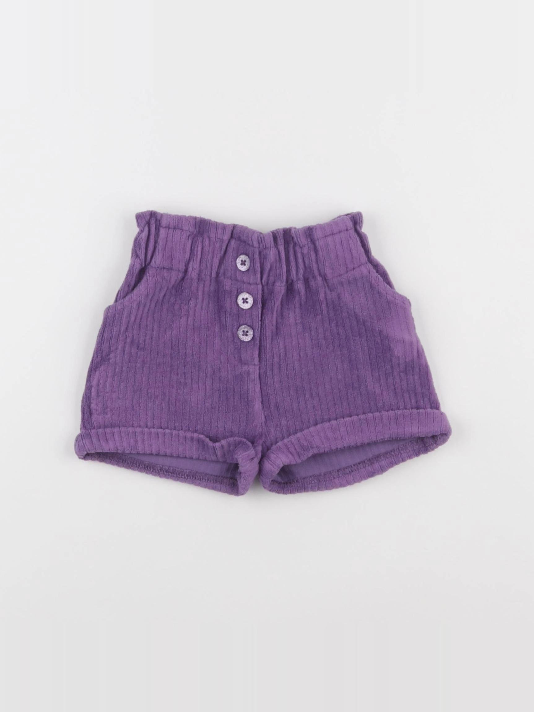 Tape à l'oeil - short violet - 12 mois
