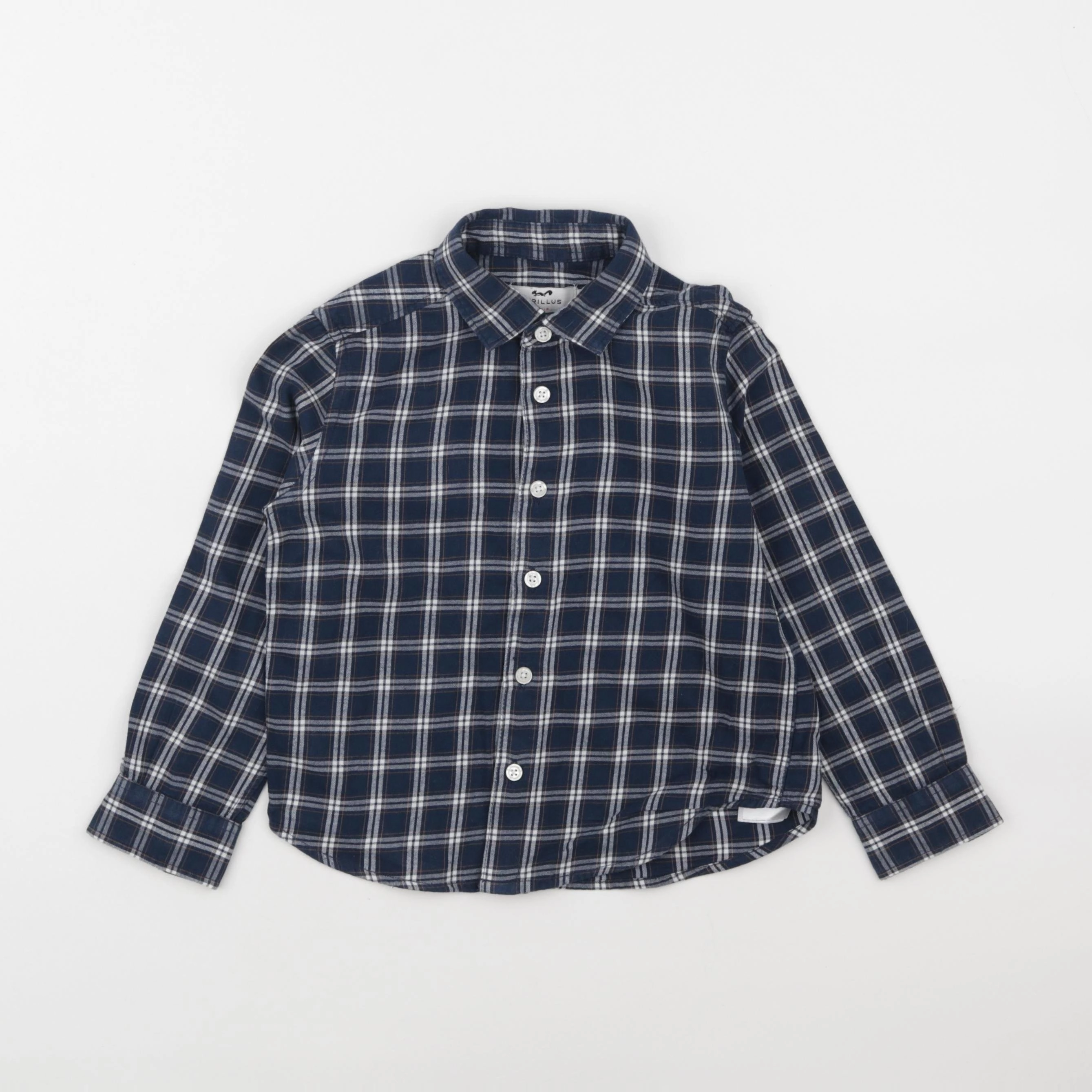 Cyrillus - chemise bleu - 4 ans