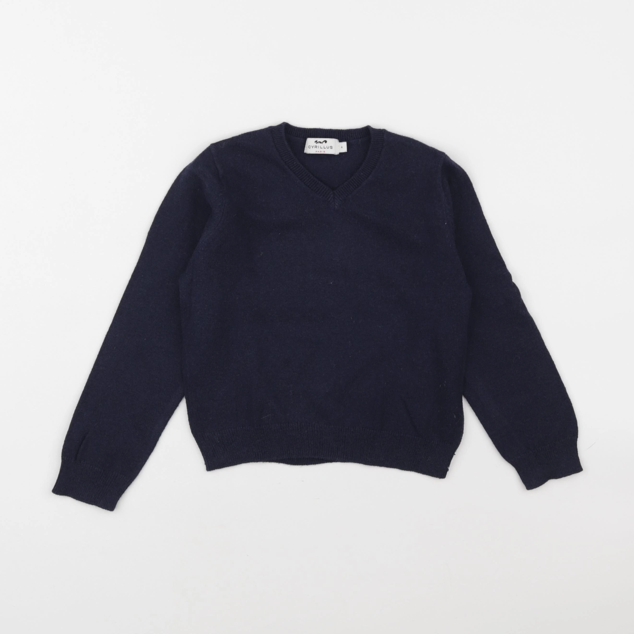 Cyrillus - pull bleu - 4 ans