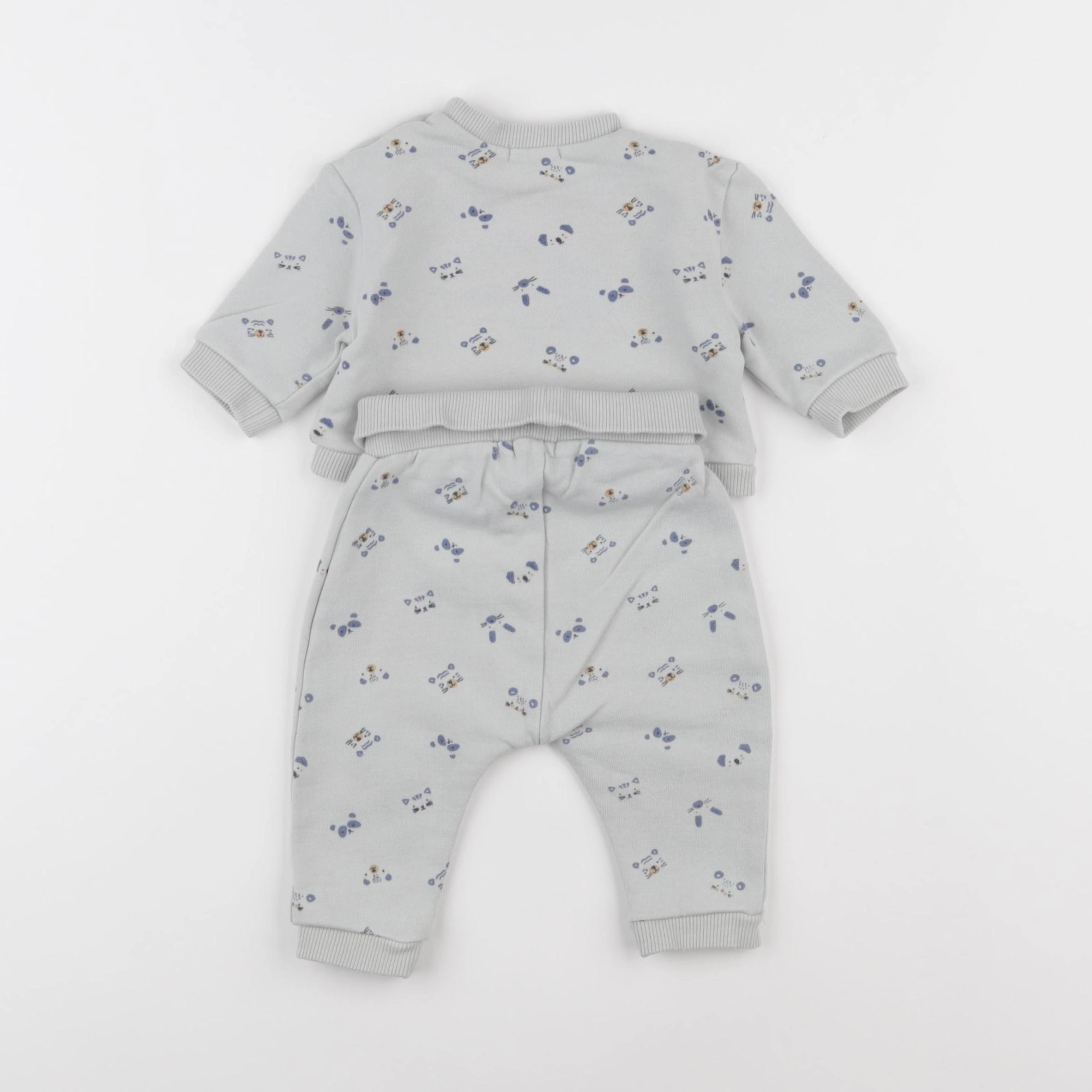 Boutchou - ensemble vert - 1 mois