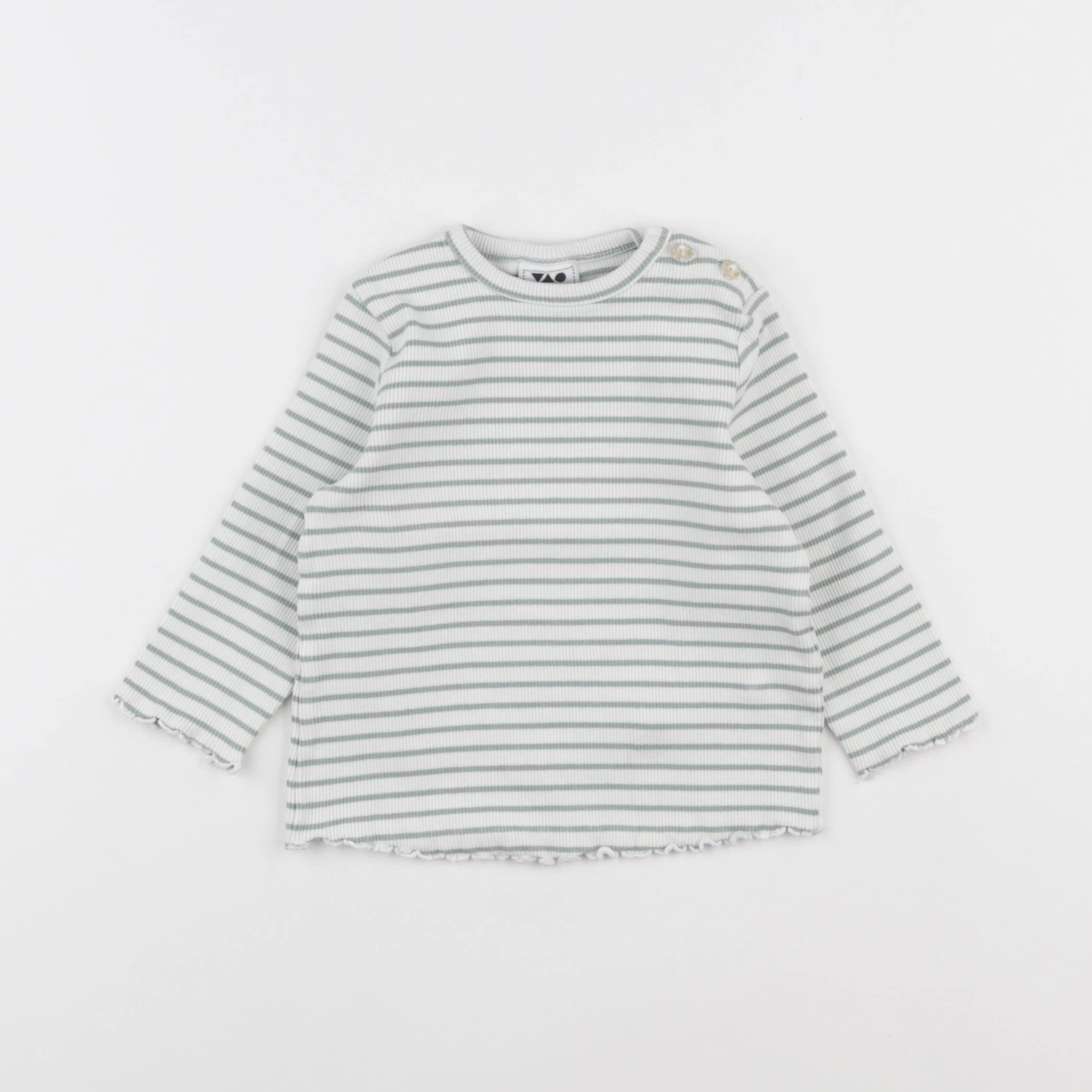 Tape à l'oeil - tee-shirt vert - 12 mois
