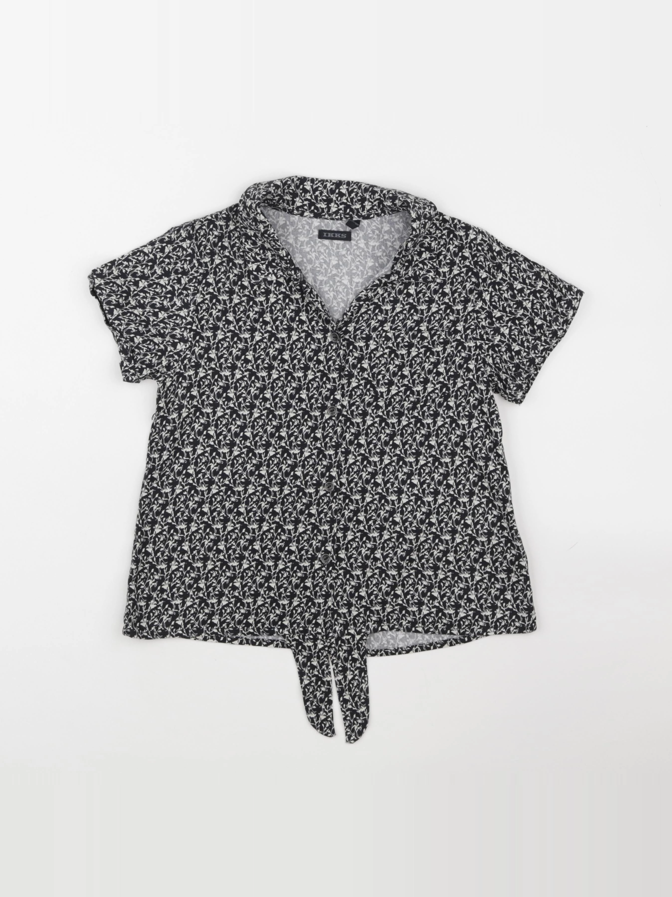 IKKS - chemise blanc, bleu - 8 ans