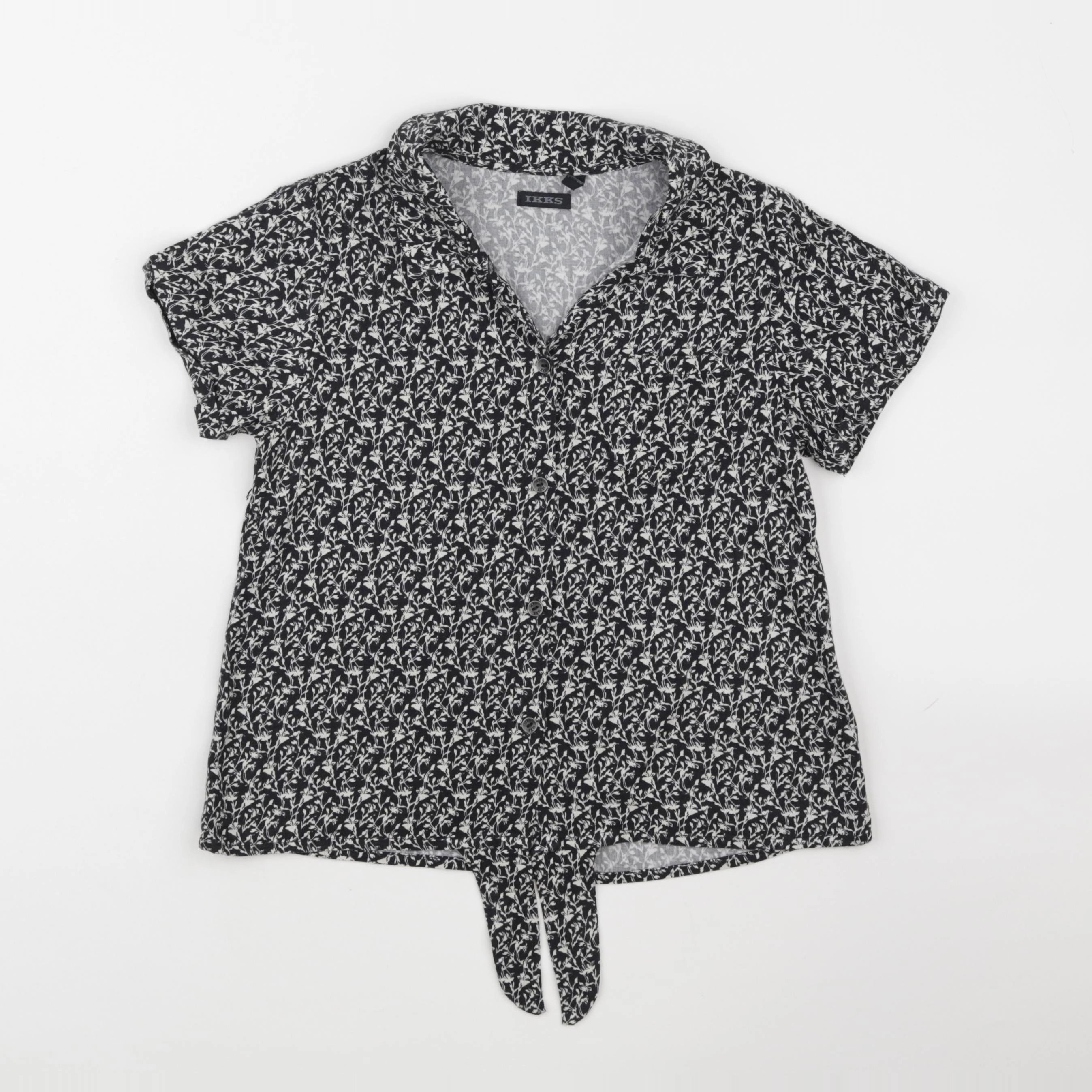 IKKS - chemise blanc, bleu - 8 ans