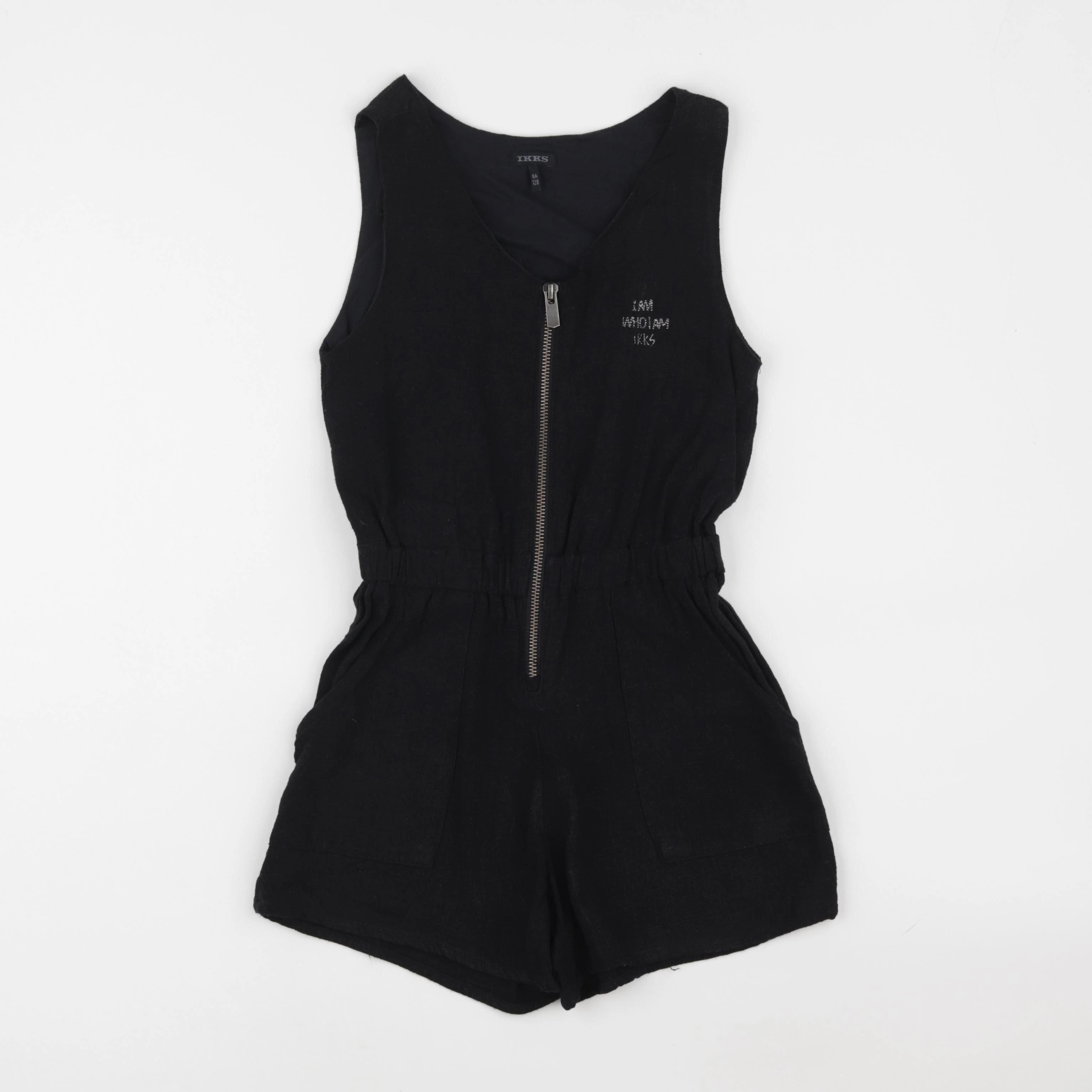 IKKS - robe noir - 8 ans