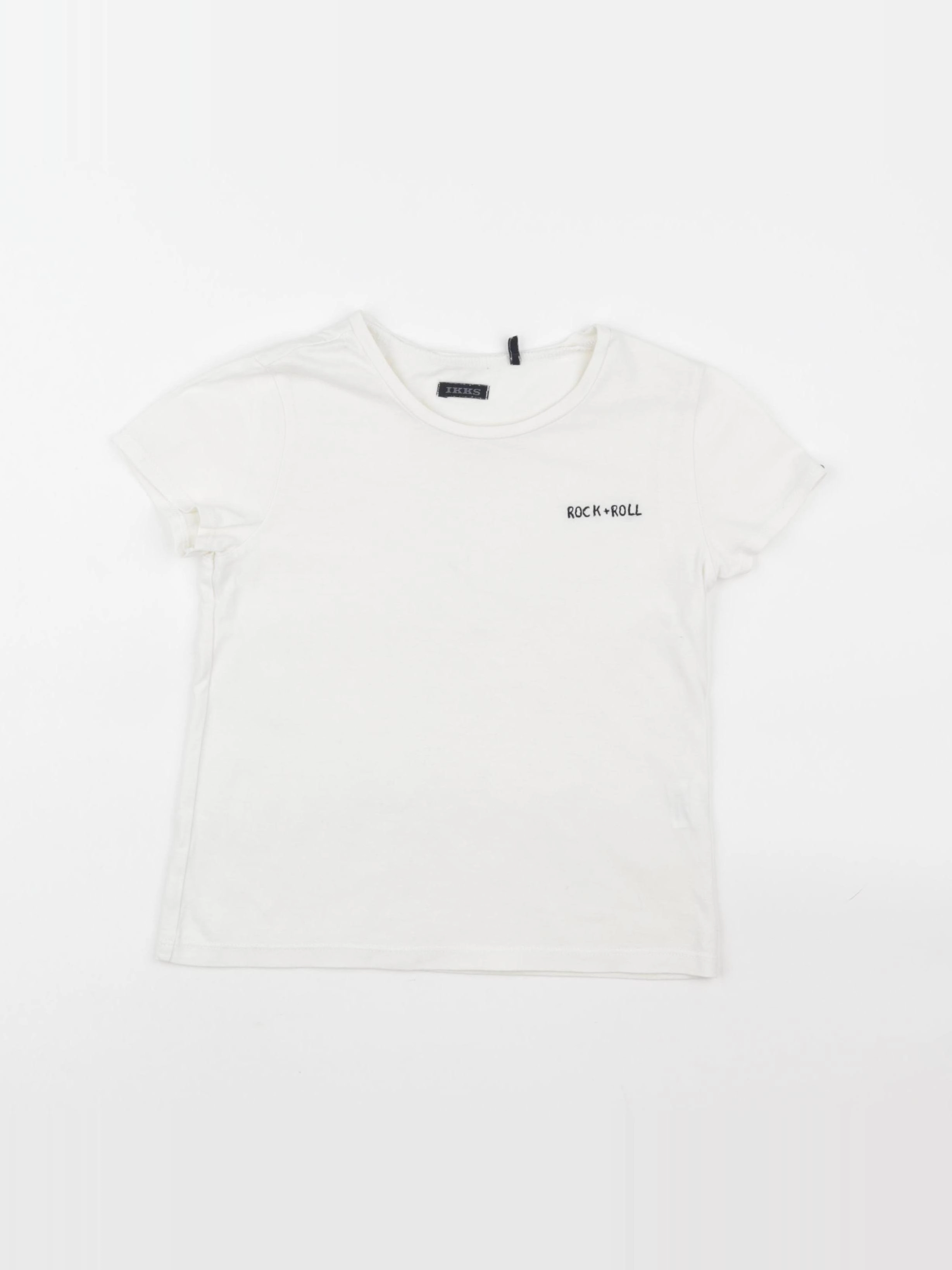 IKKS - tee-shirt beige - 8 ans