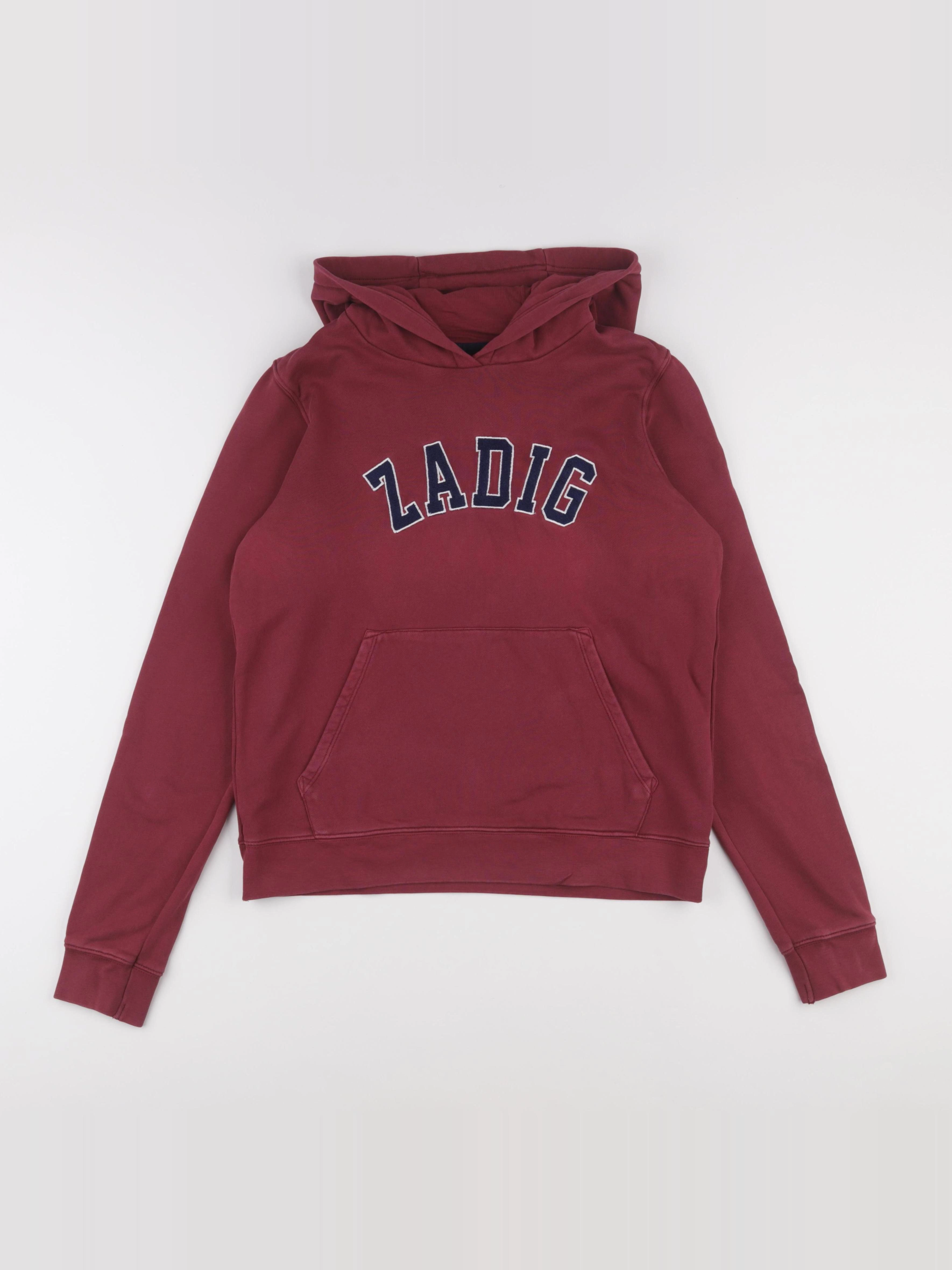 Zadig & Voltaire - sweat violet - 16 ans
