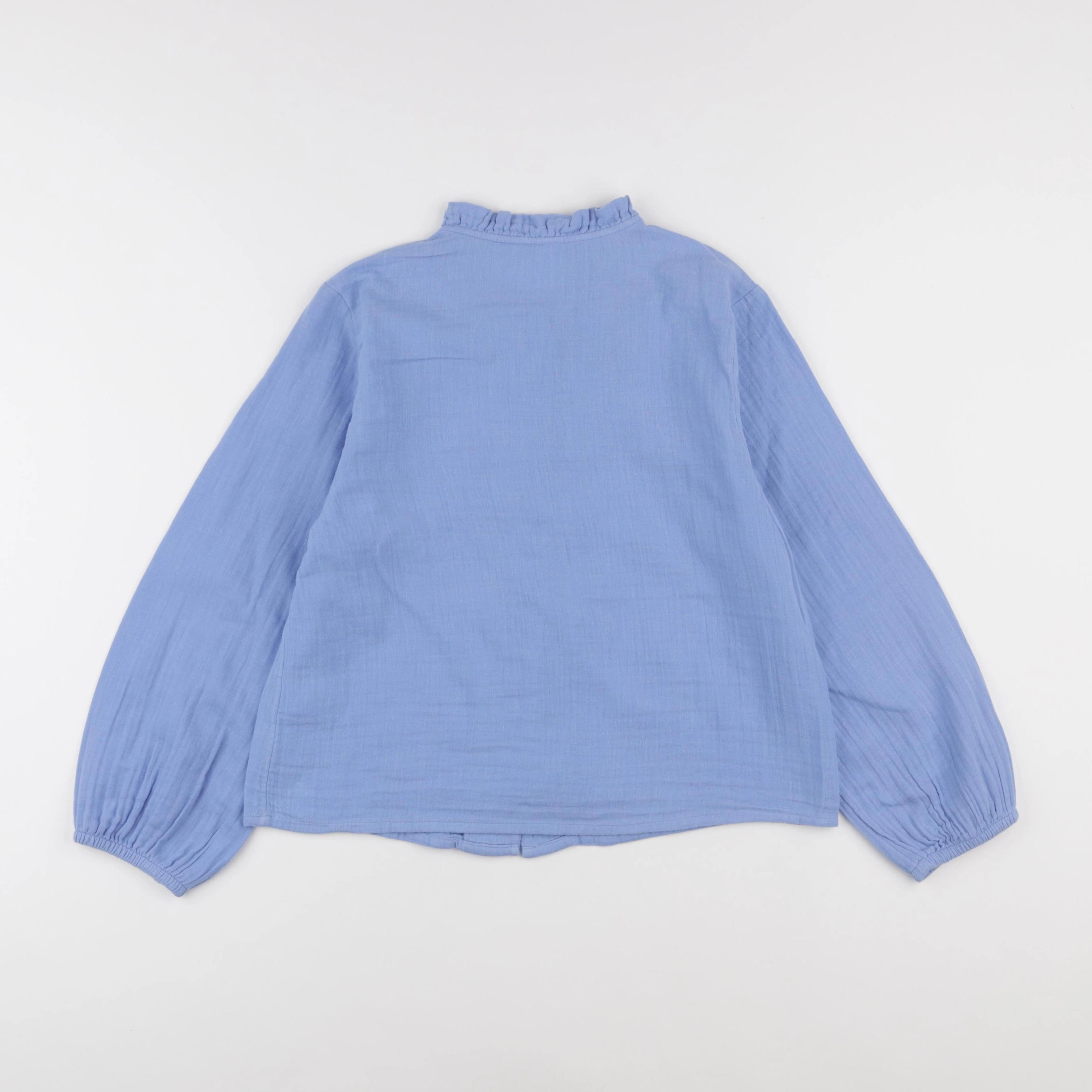 Petit Bateau - blouse bleu - 10 ans