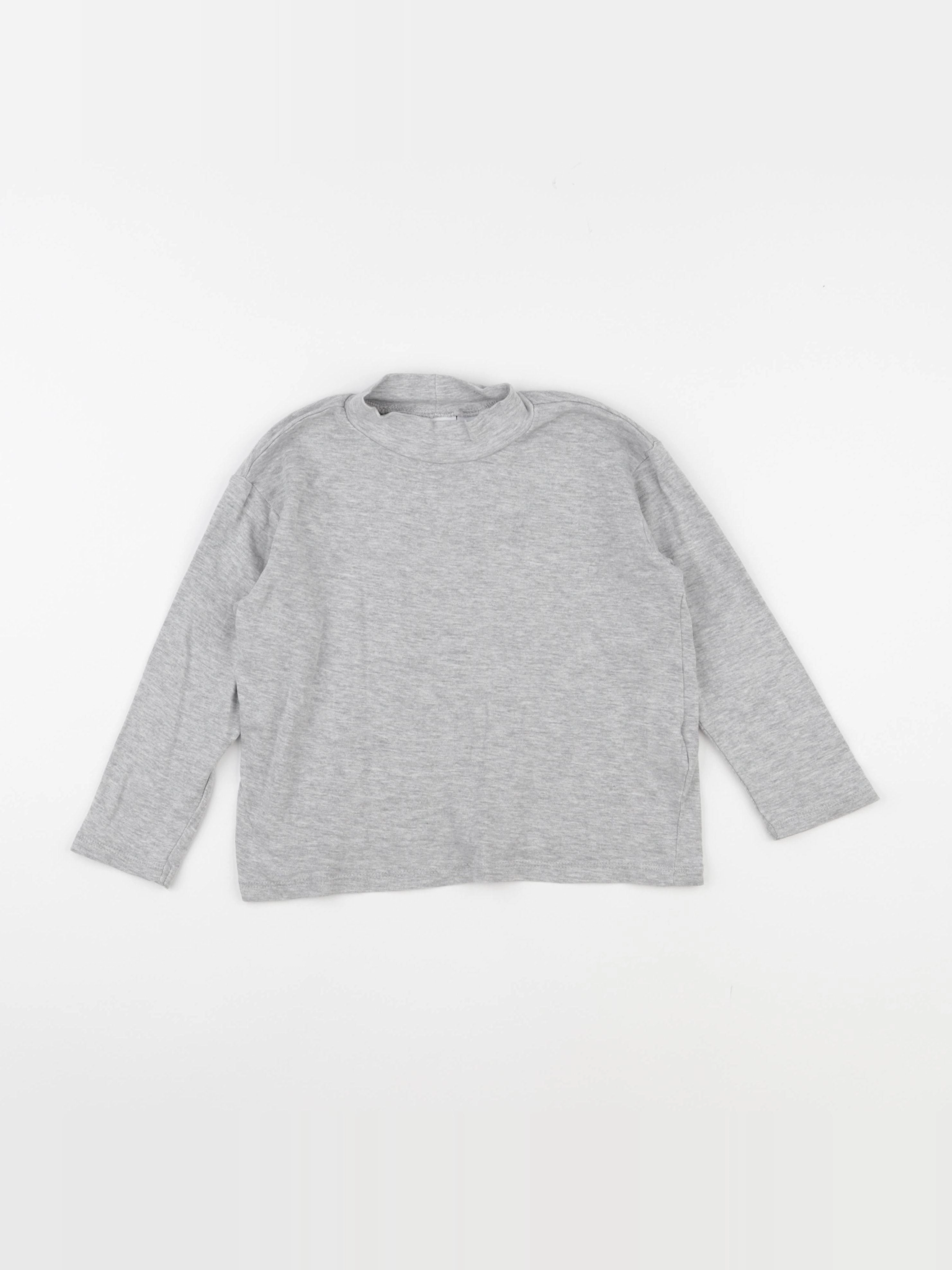 Zara - sous-pull gris - 2/3 ans