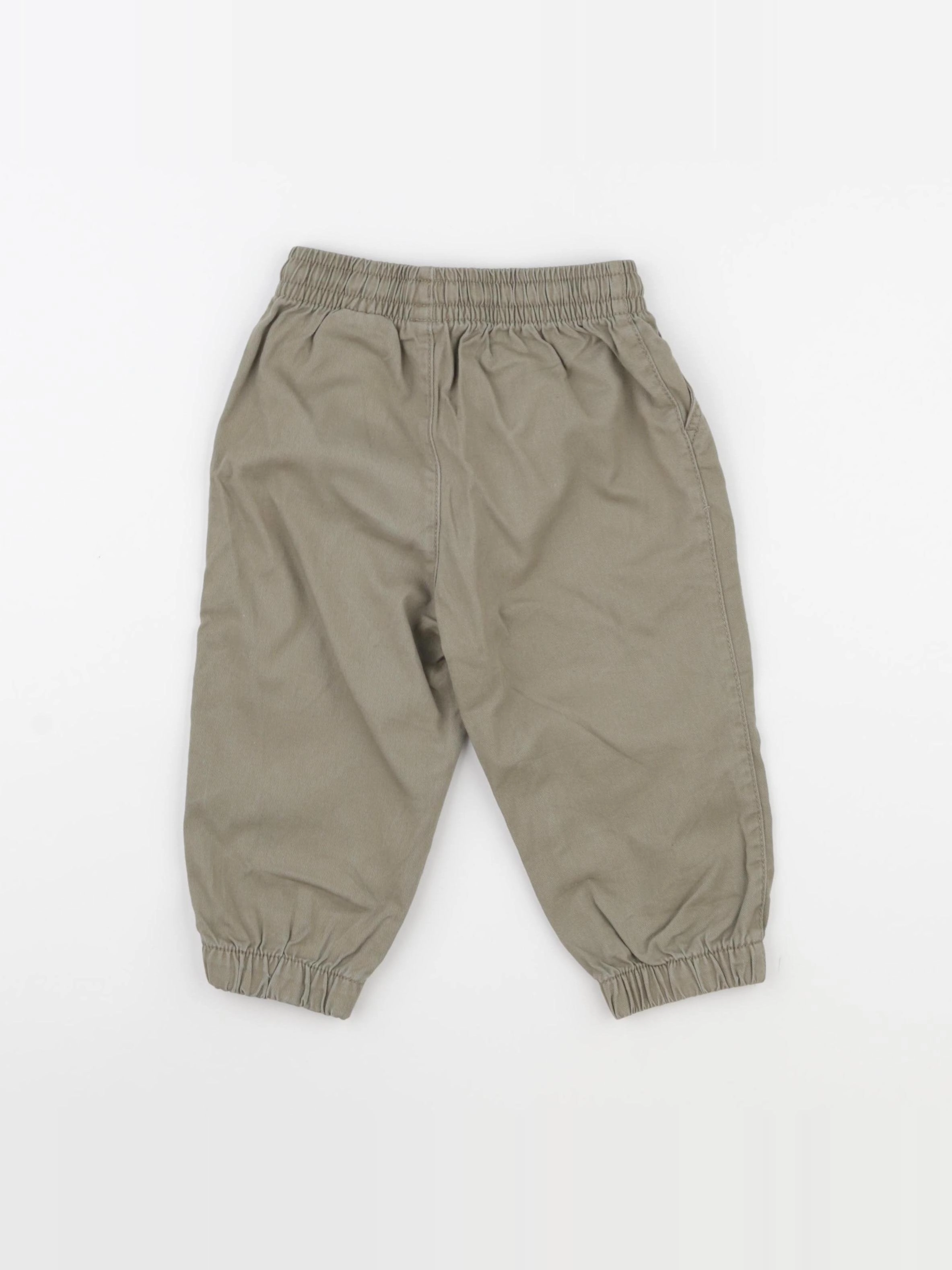 H&M - pantalon vert - 12/18 mois
