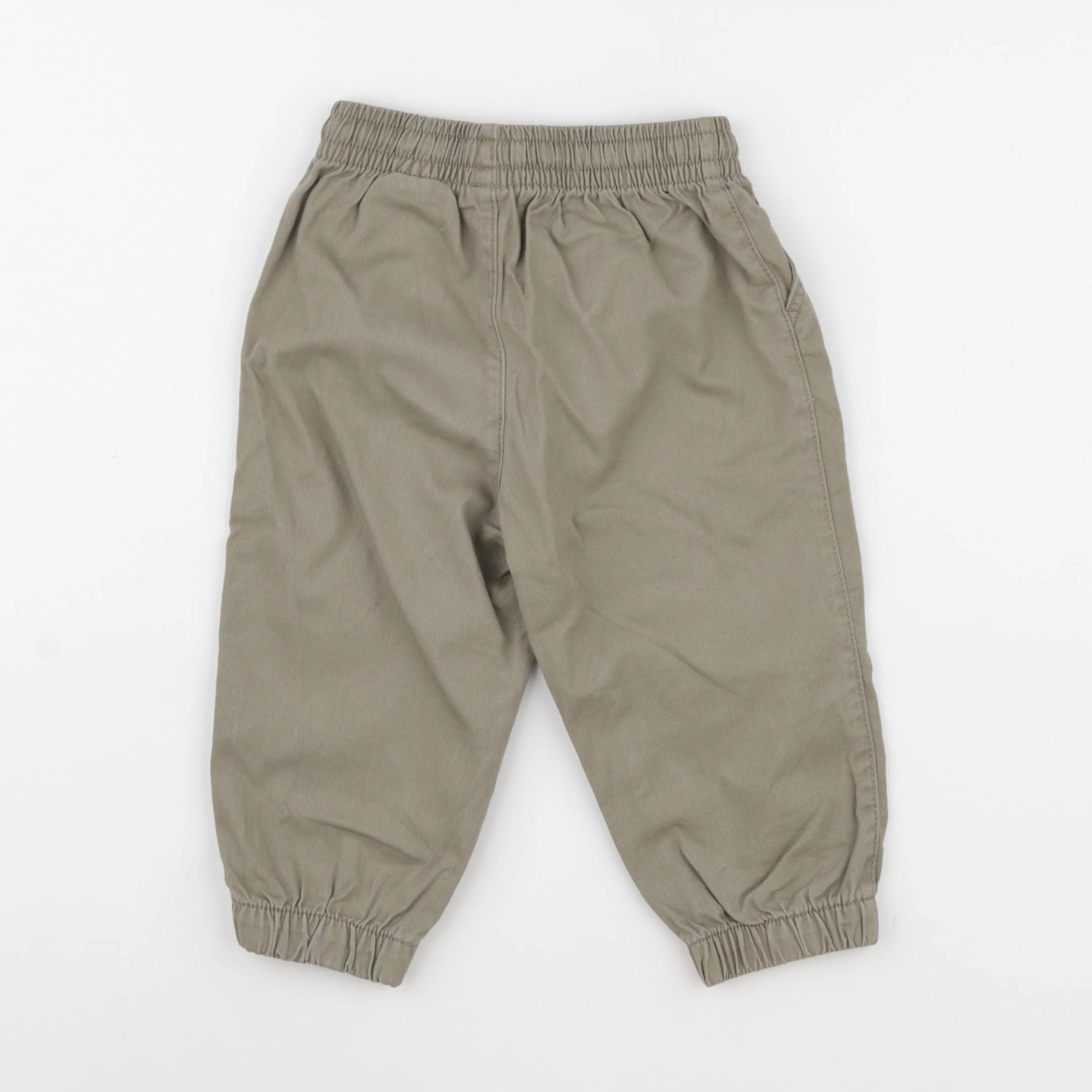 H&M - pantalon vert - 12/18 mois