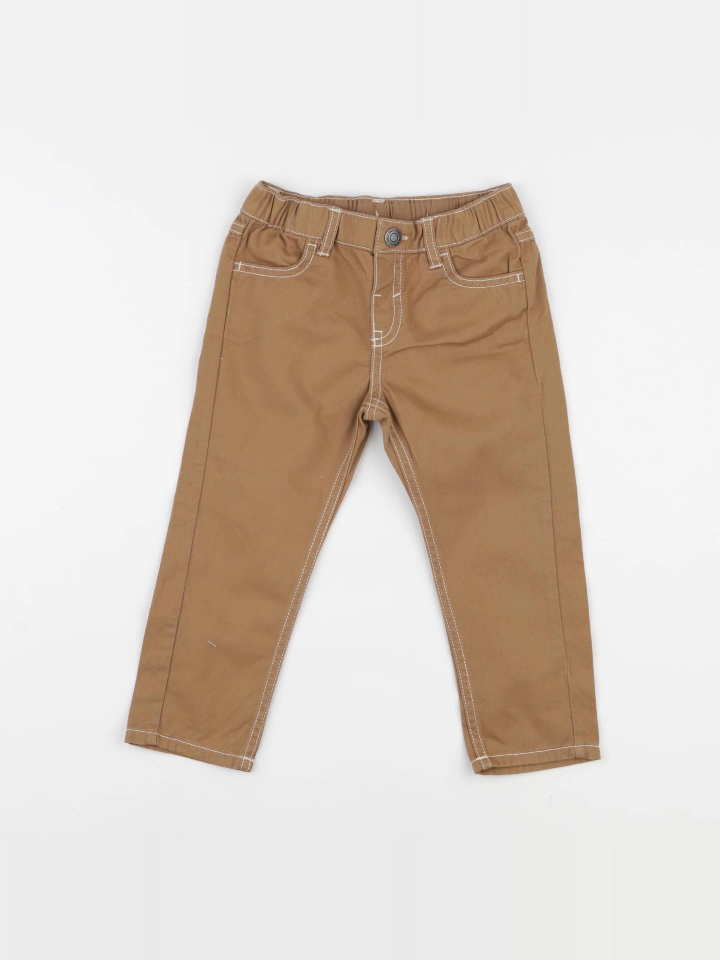 H&M - pantalon marron - 18/24 mois