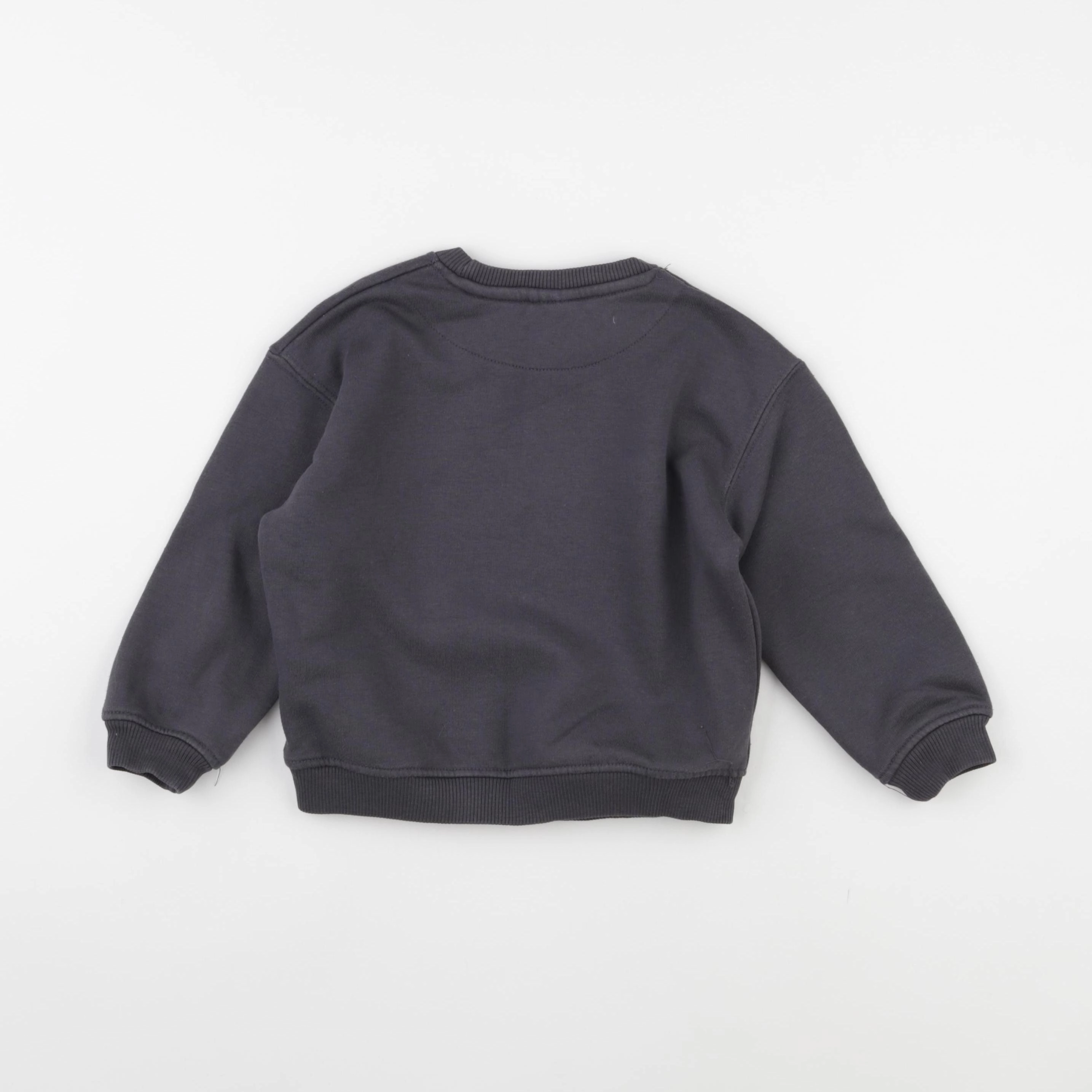 Zara - sweat gris - 2/3 ans