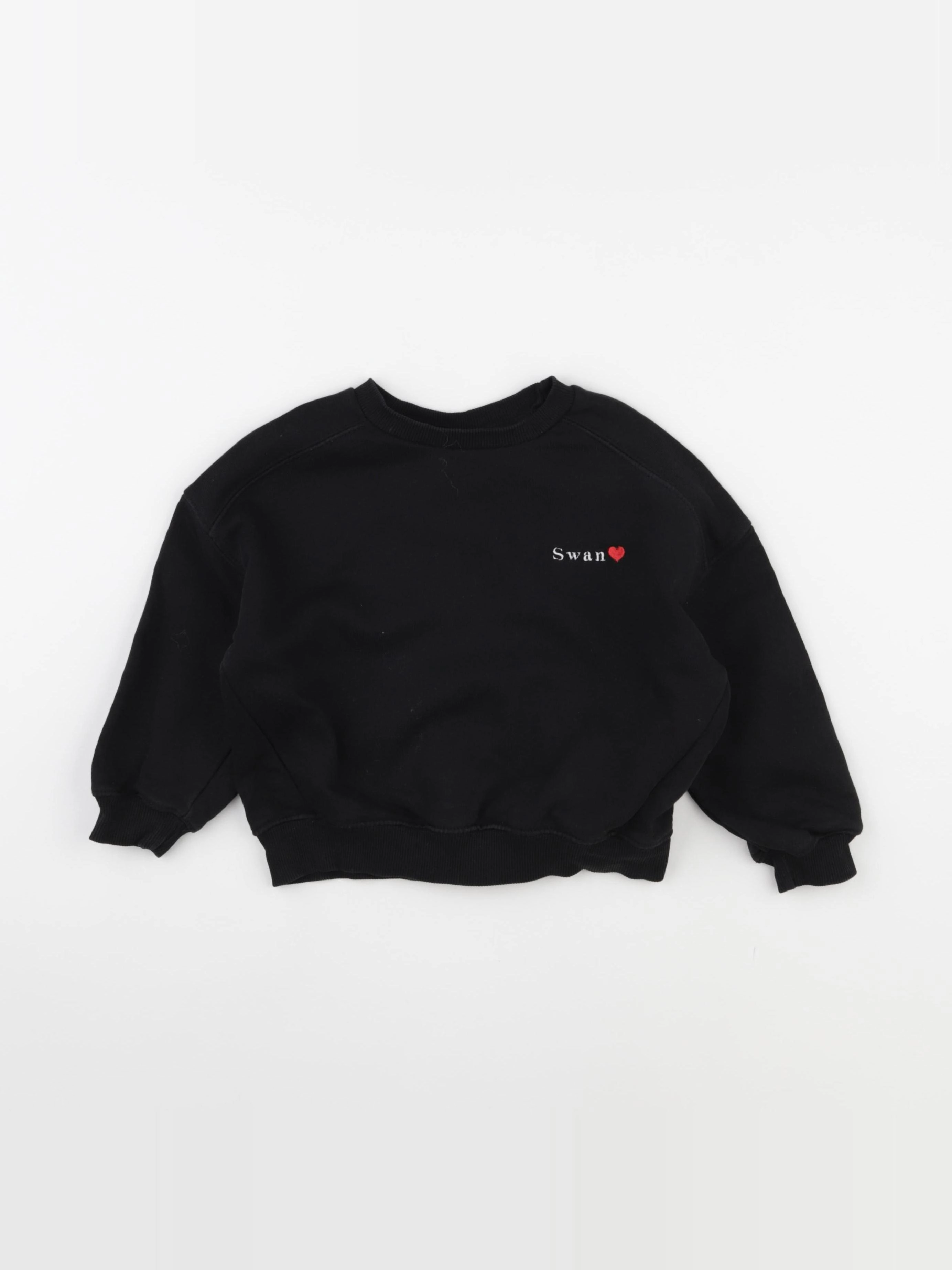 Zara - sweat noir - 2/3 ans