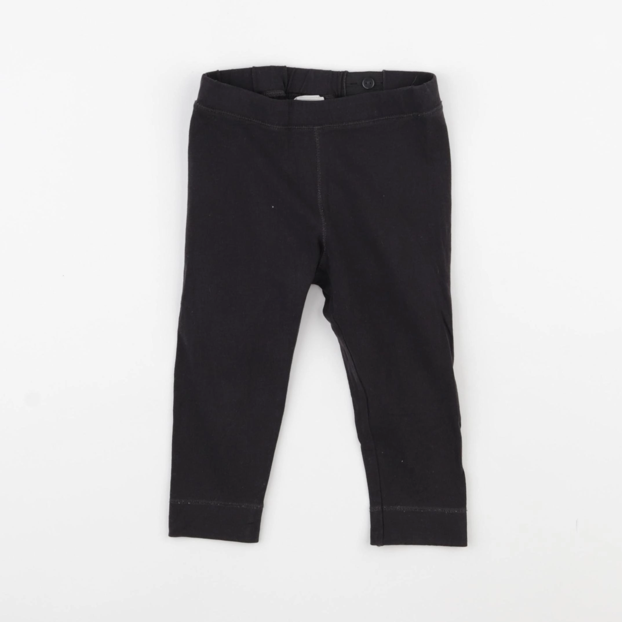 H&M - legging noir - 12/18 mois