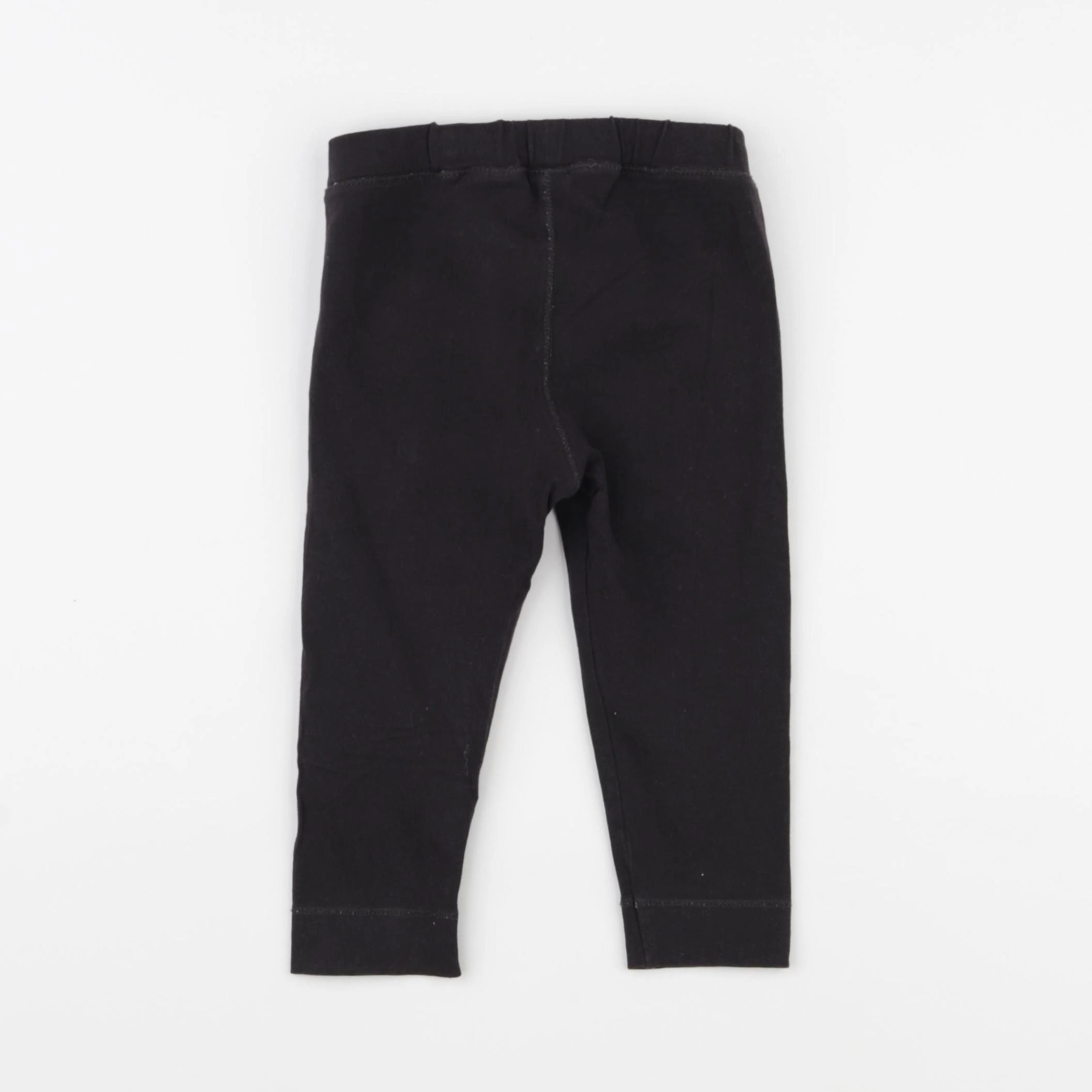 H&M - legging noir - 12/18 mois