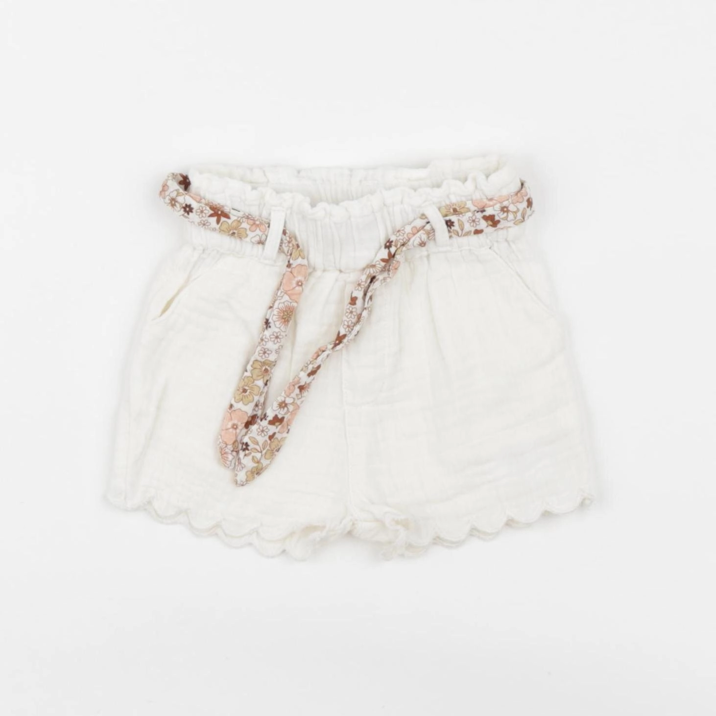 Vertbaudet - short blanc - 3 mois