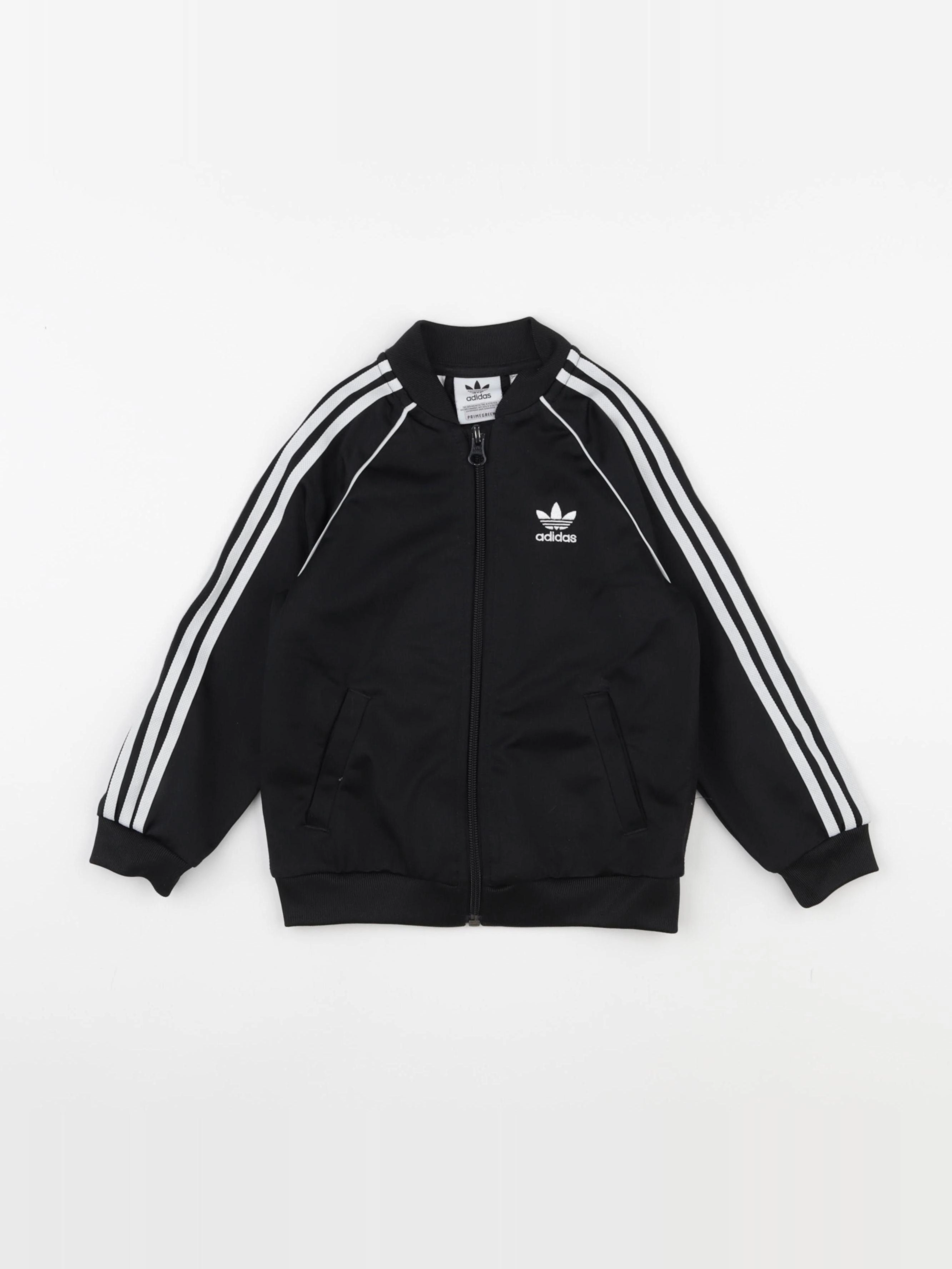 Adidas - sweat noir - 2/3 ans