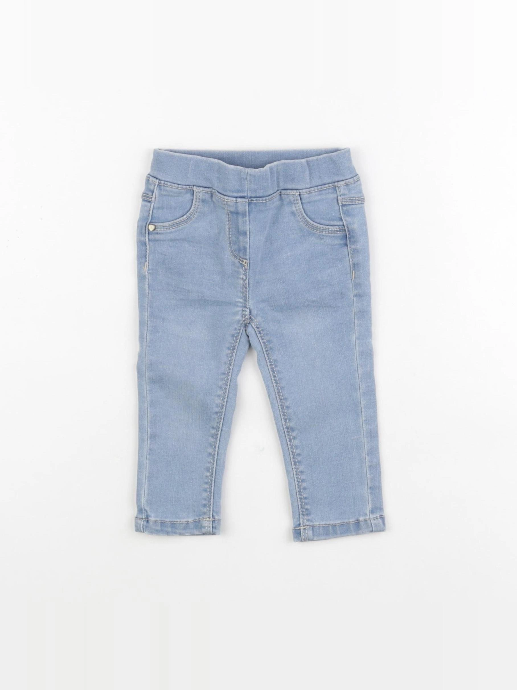 Tape à l'oeil - jegging bleu - 9 mois