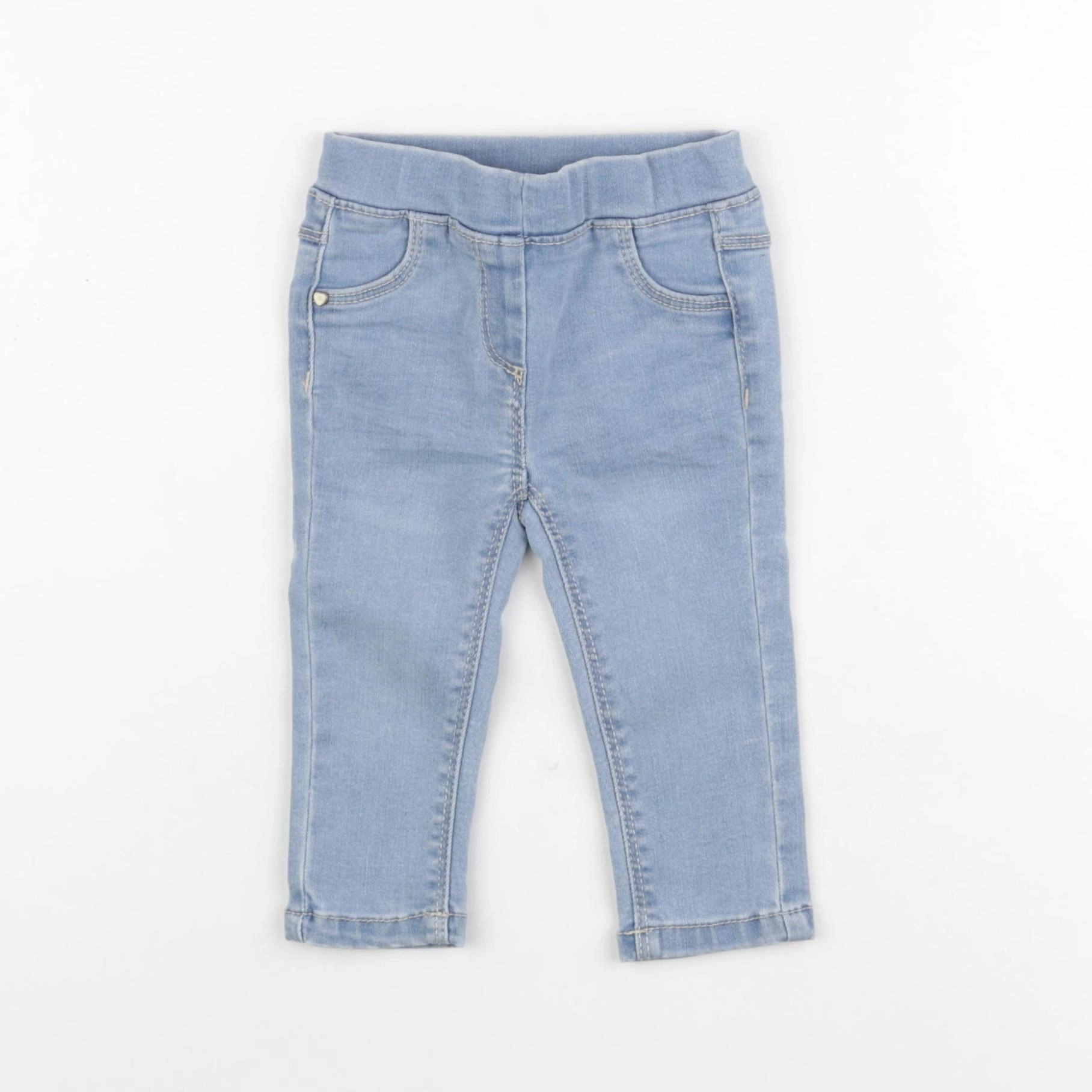 Tape à l'oeil - jegging bleu - 9 mois