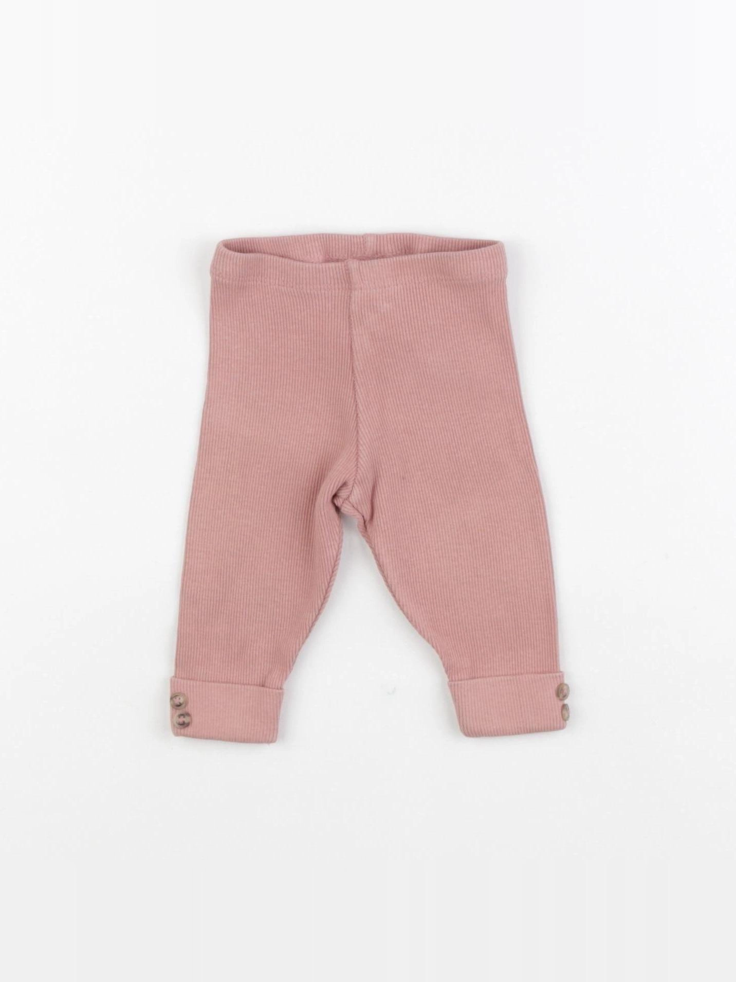 Tape à l'oeil - legging rose - 3 mois