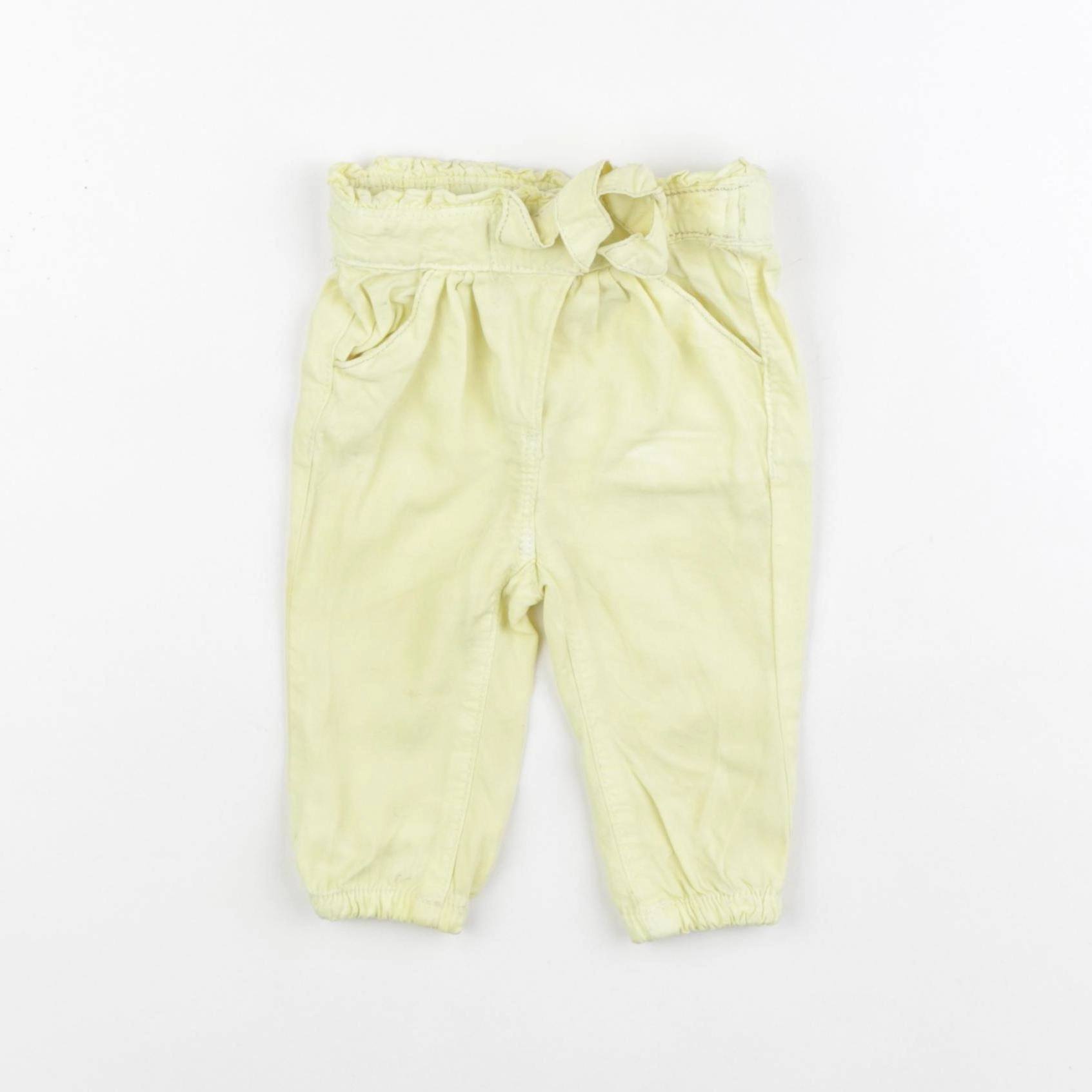 Tape à l'oeil - pantalon jaune - 3 mois