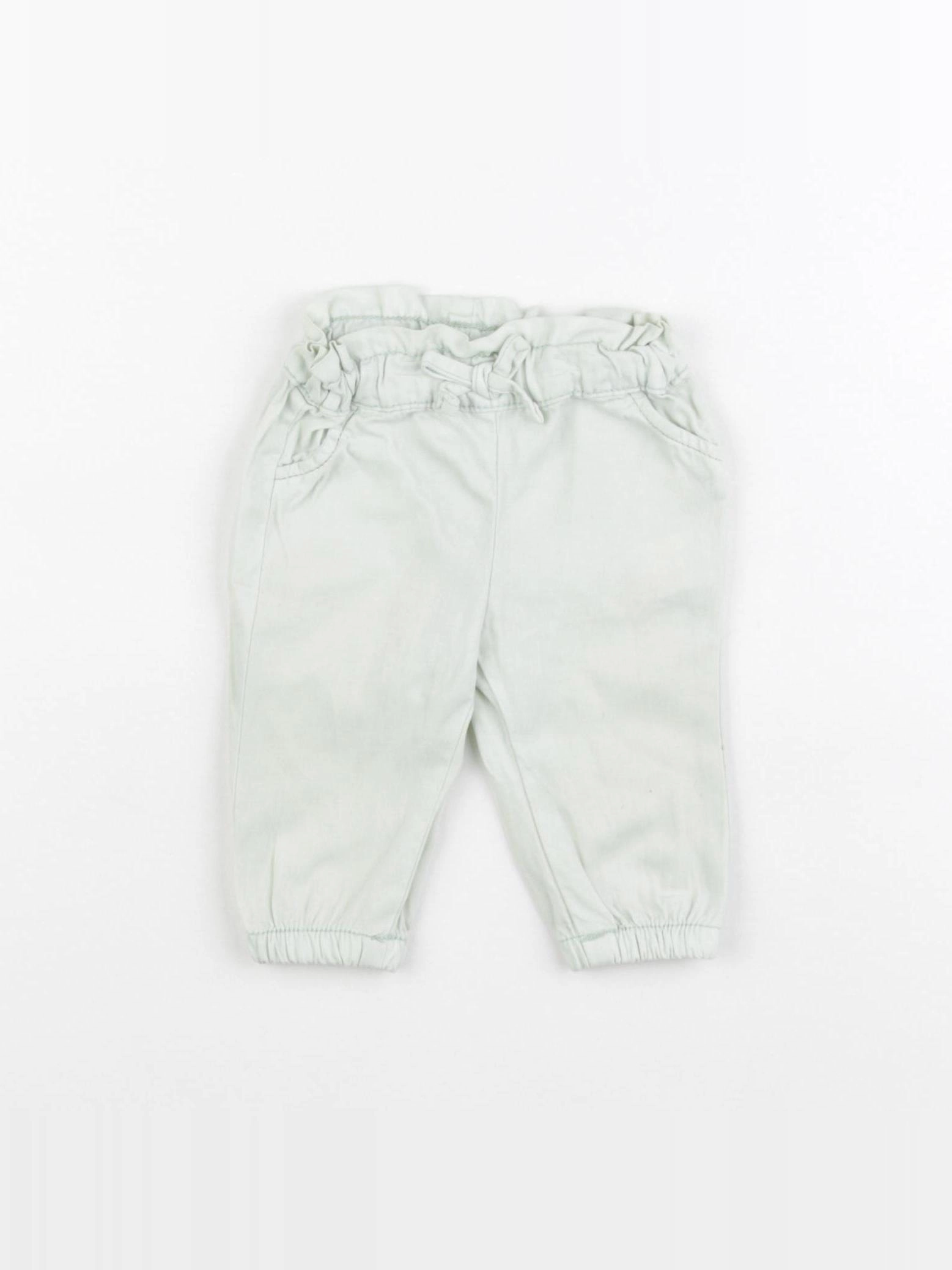 Tape à l'oeil - pantalon vert - 3 mois