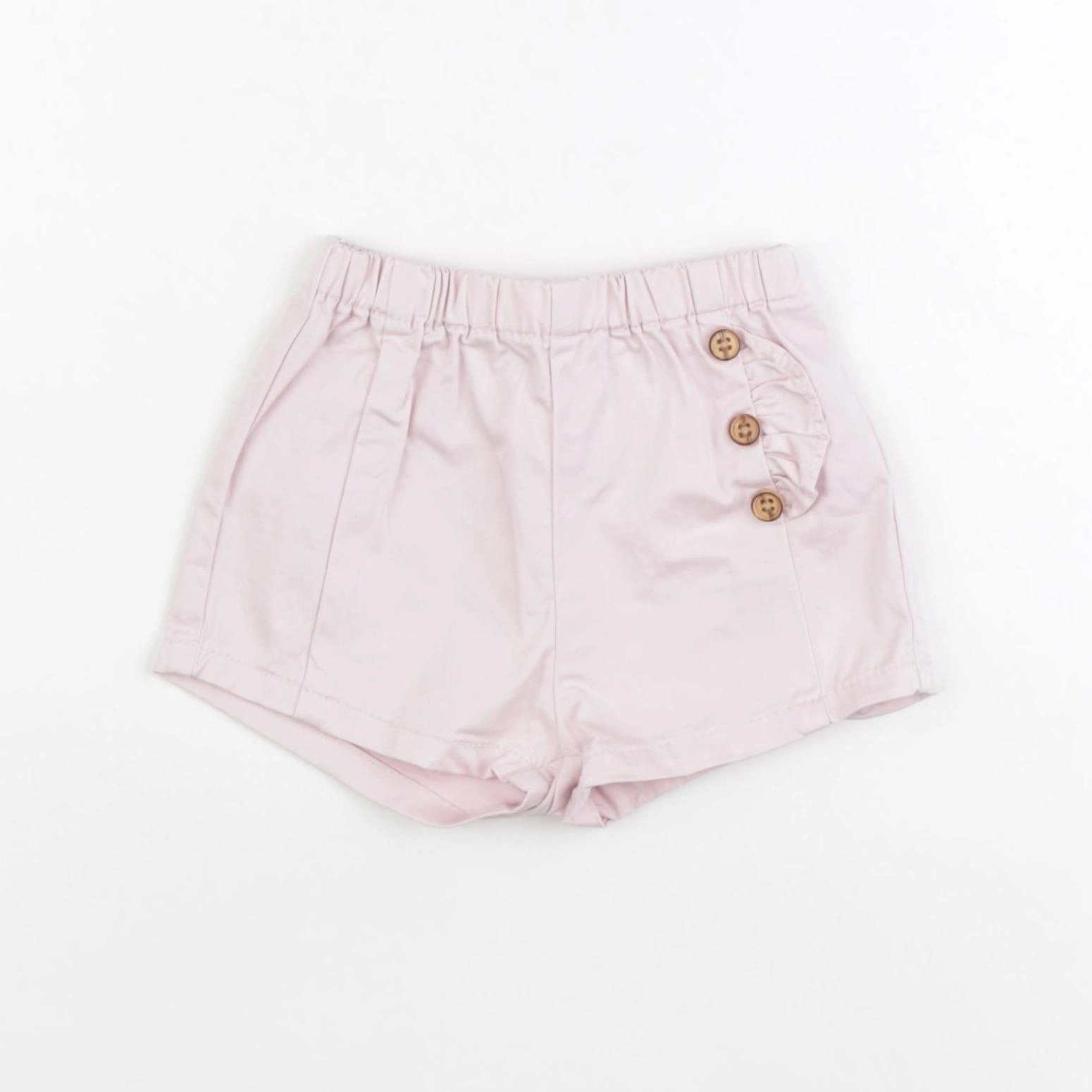 Zara - short rose - 3/6 mois