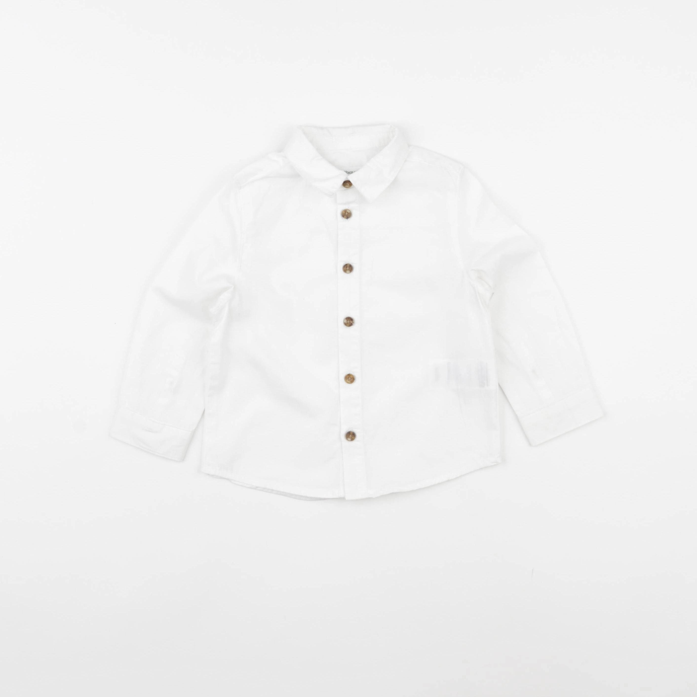Vertbaudet - chemise blanc - 2 ans