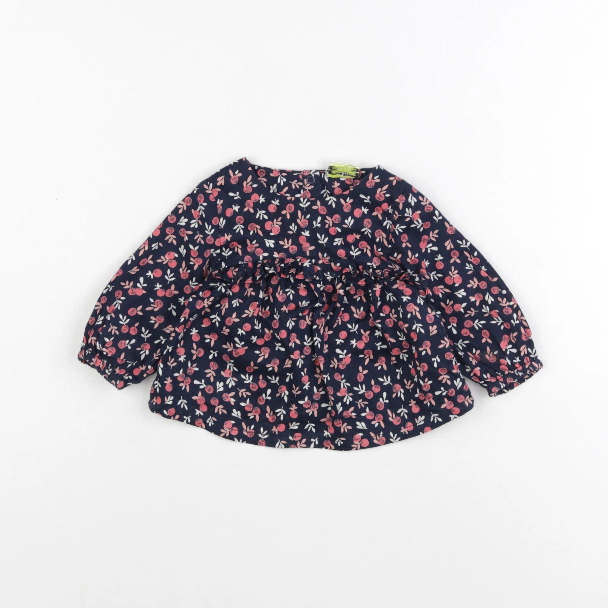 Tape à l'oeil - blouse bleu - 3 mois