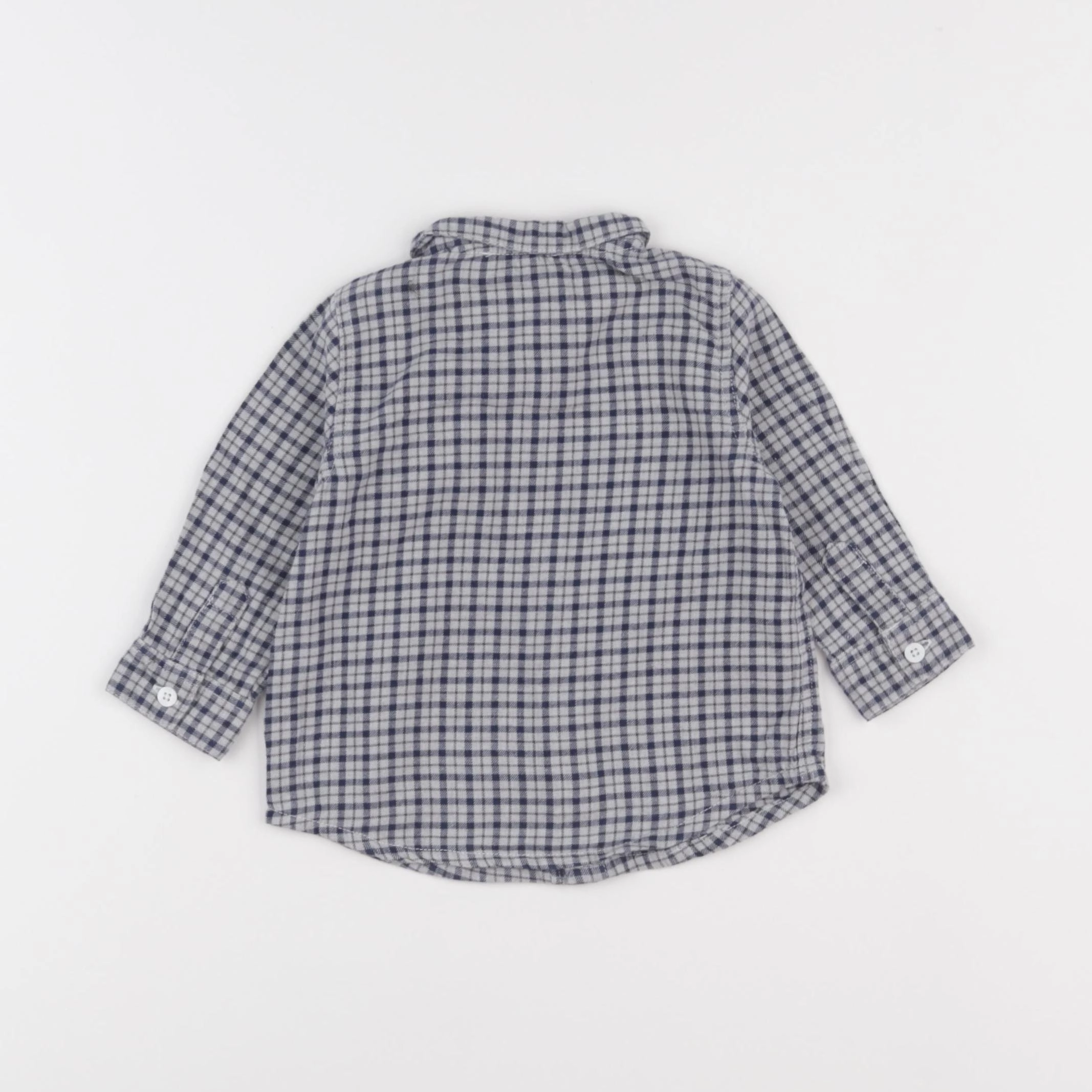 Cyrillus - chemise multicolore - 9 mois