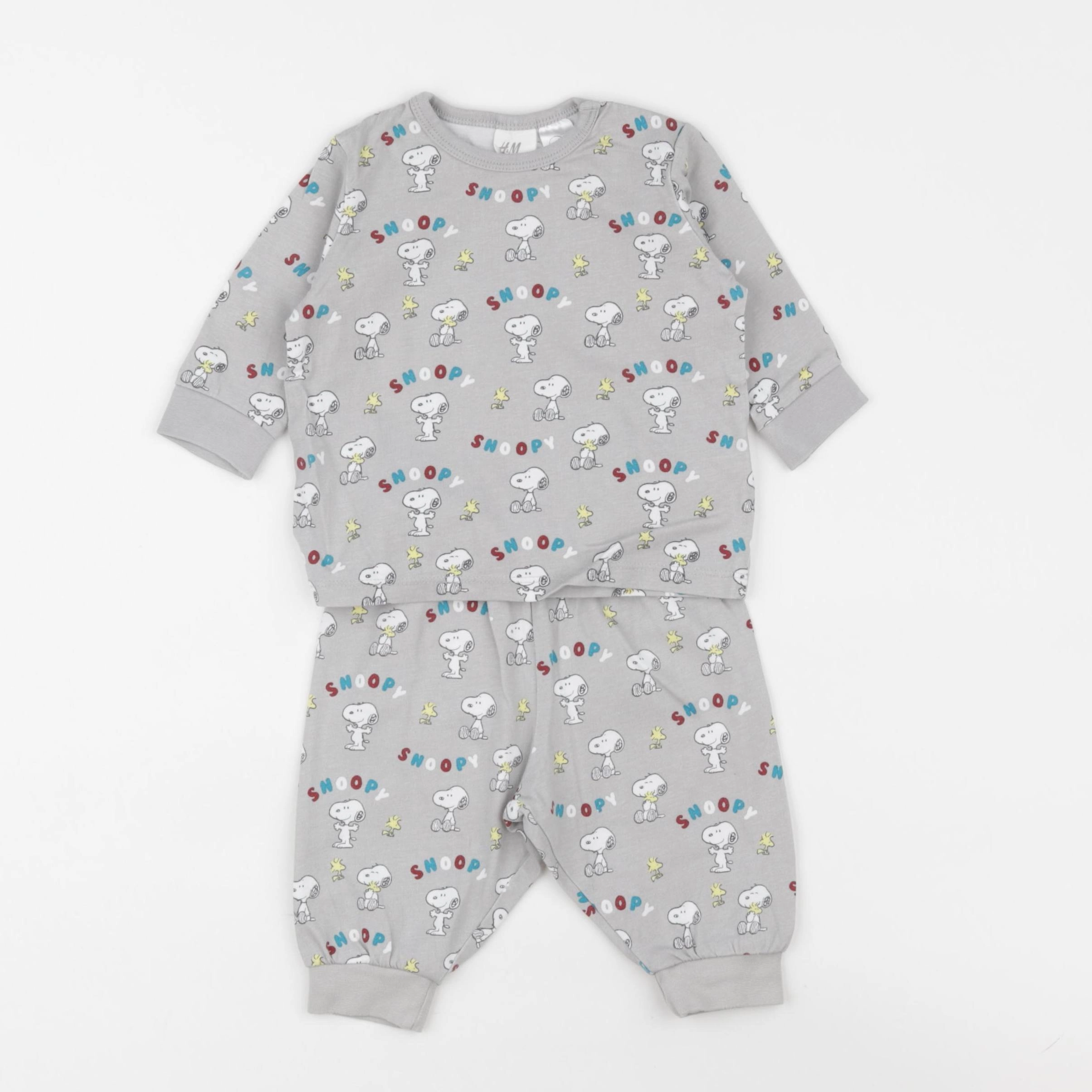 H&M - pyjama coton multicolore - 1/2 mois