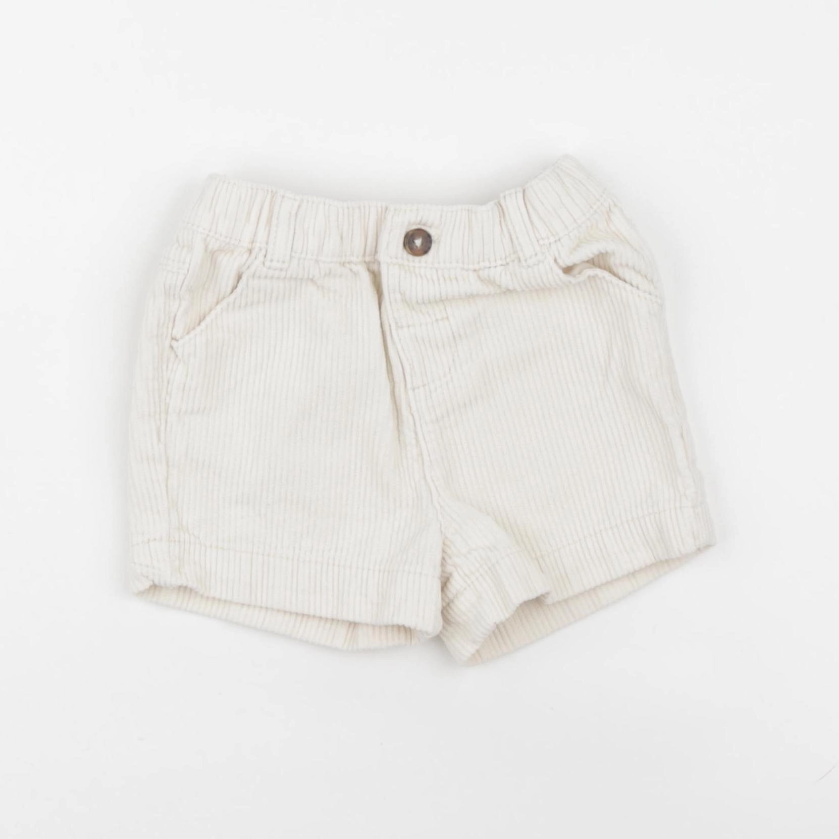 Vertbaudet - short beige - 12 mois