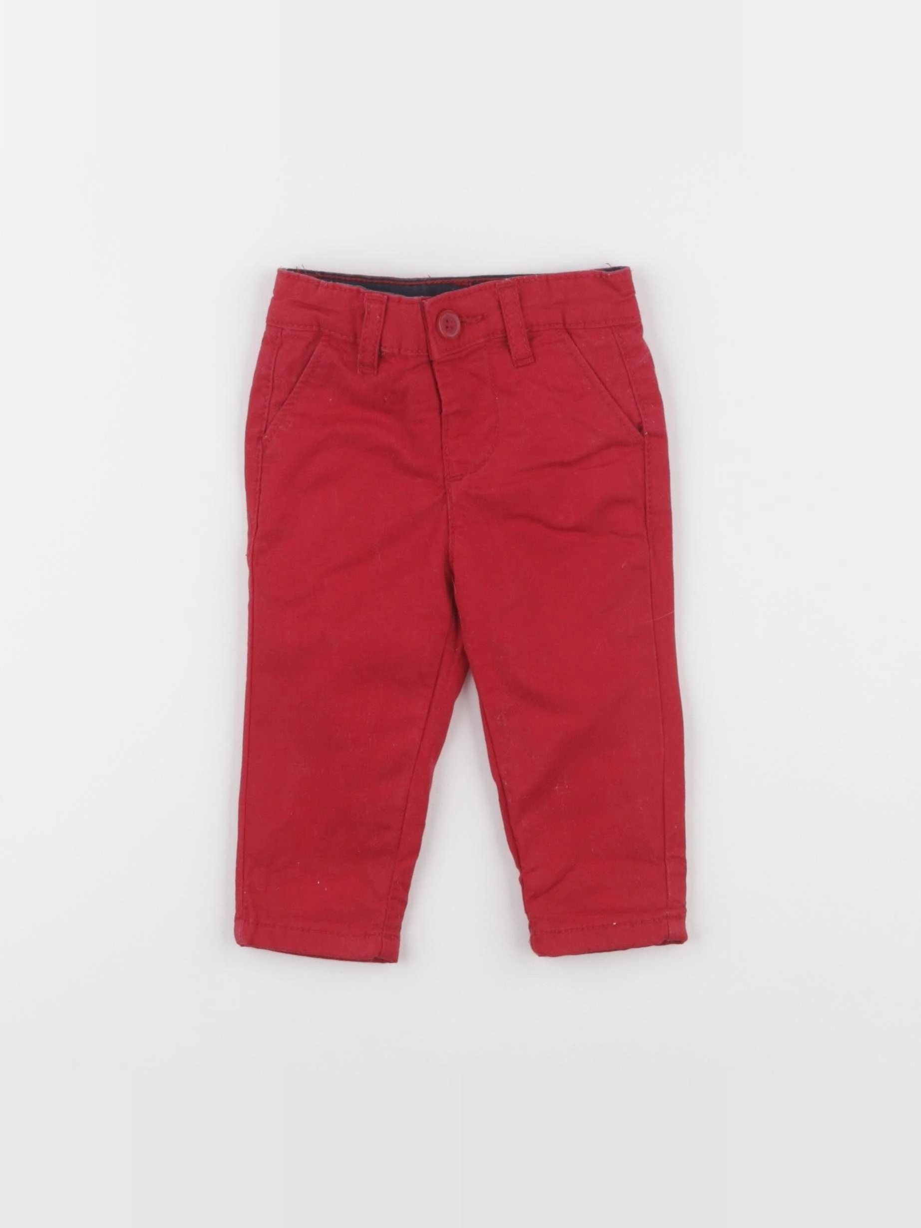 Tape à l'oeil - pantalon rouge - 3 mois