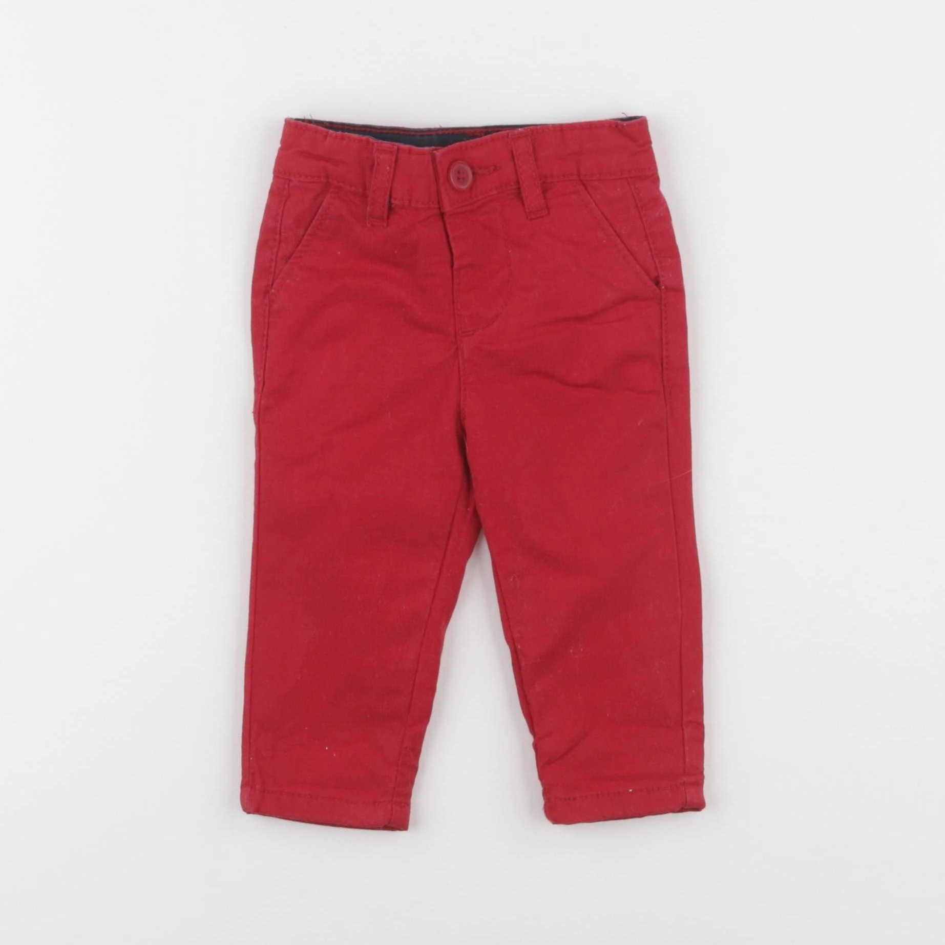 Tape à l'oeil - pantalon rouge - 3 mois