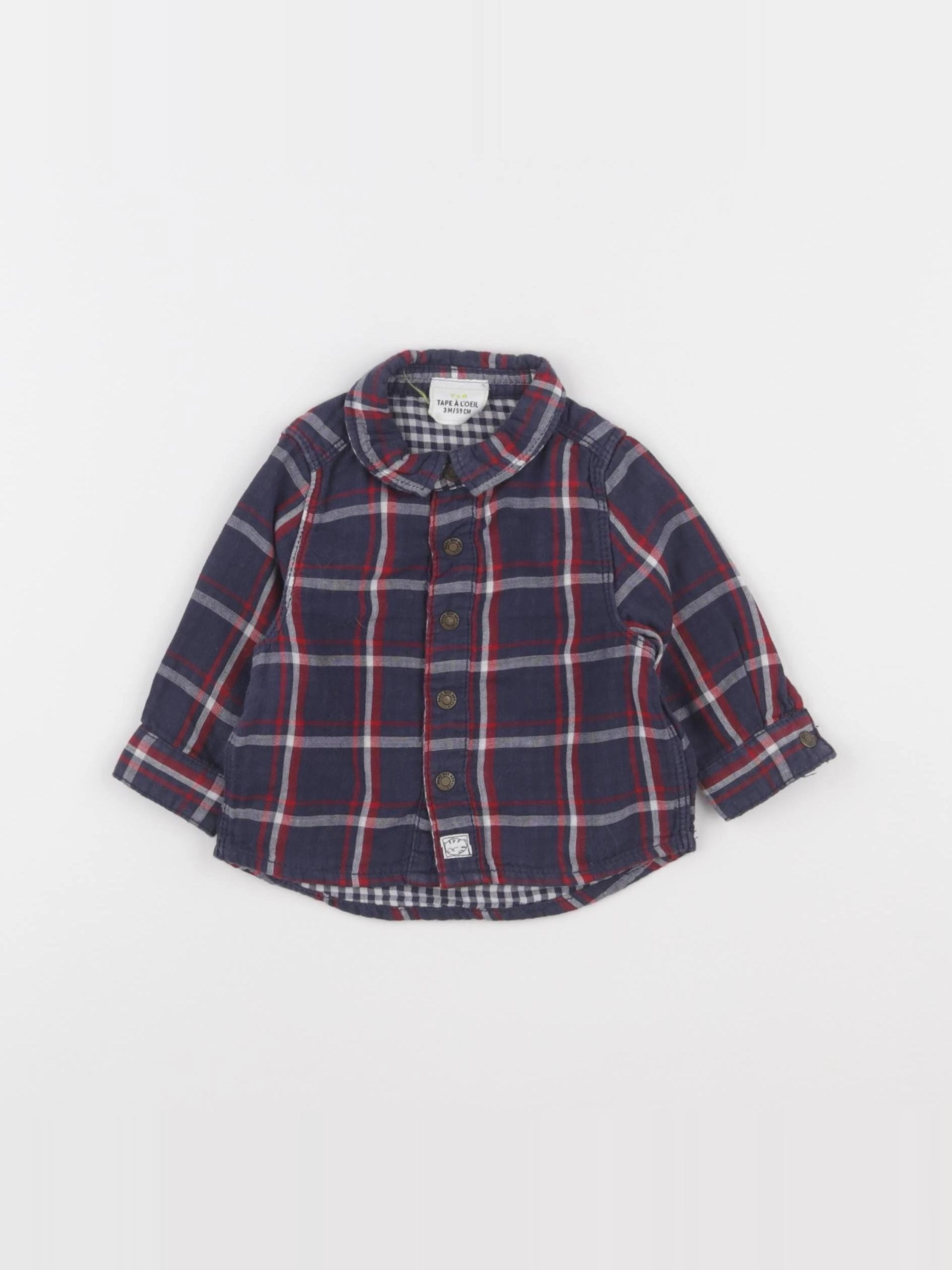 Tape à l'oeil - chemise multicolore - 3 mois