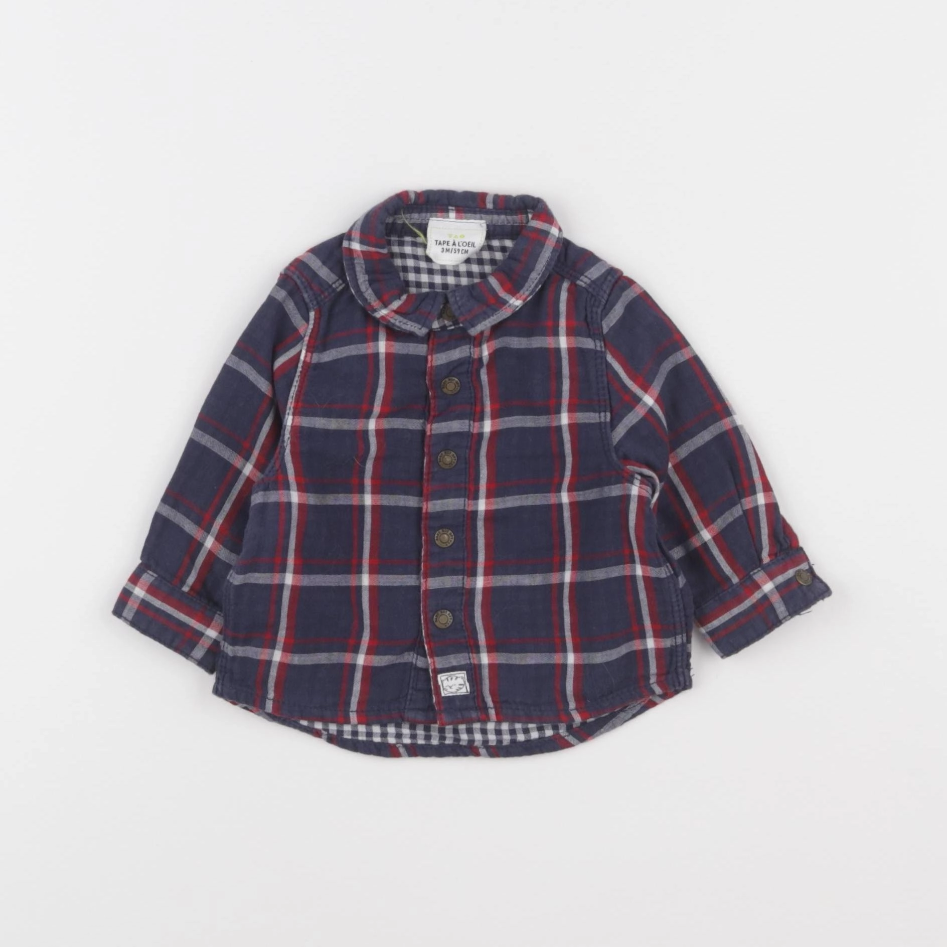 Tape à l'oeil - chemise multicolore - 3 mois