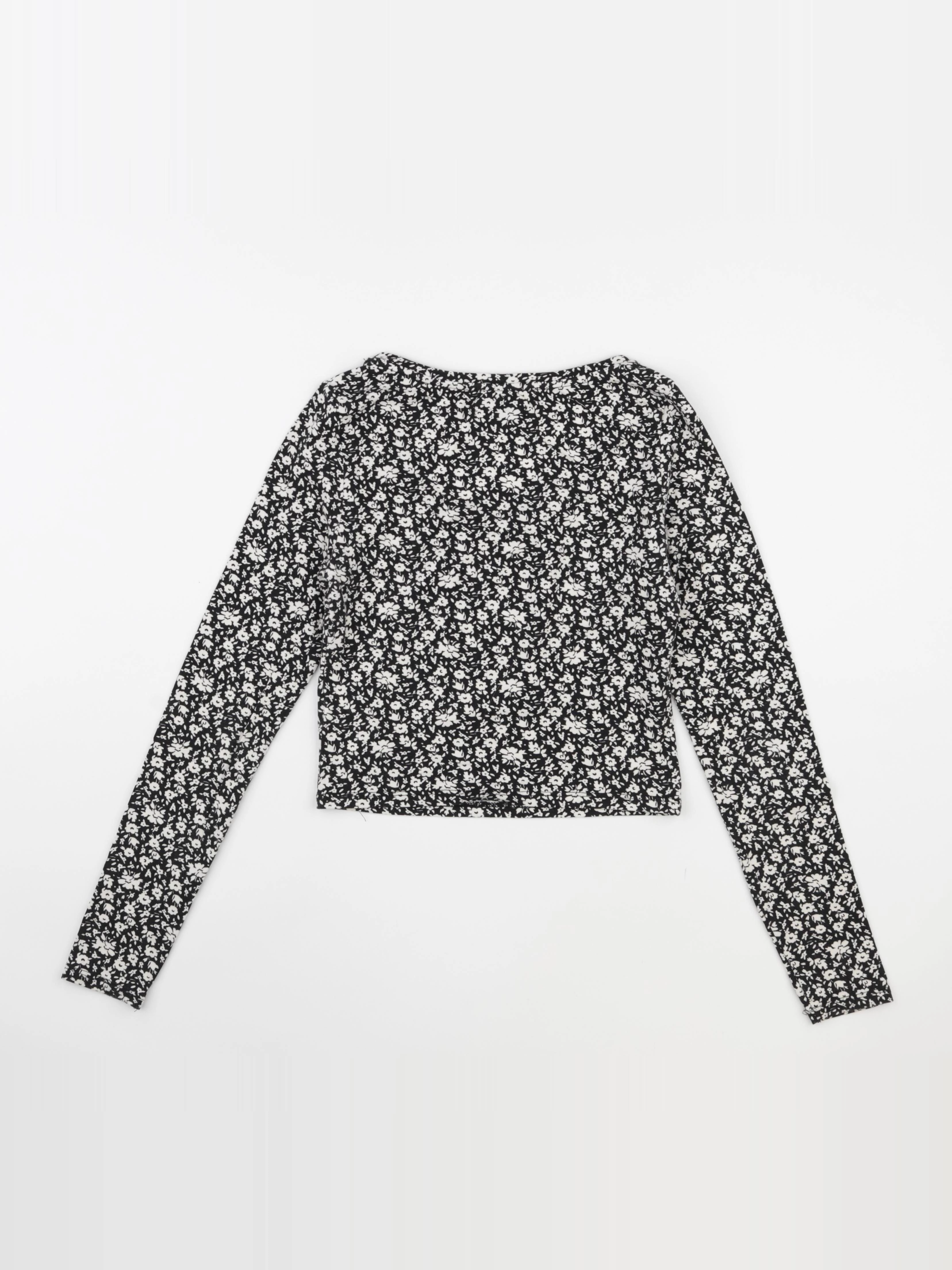 IKKS - tee-shirt court noir - 12 ans